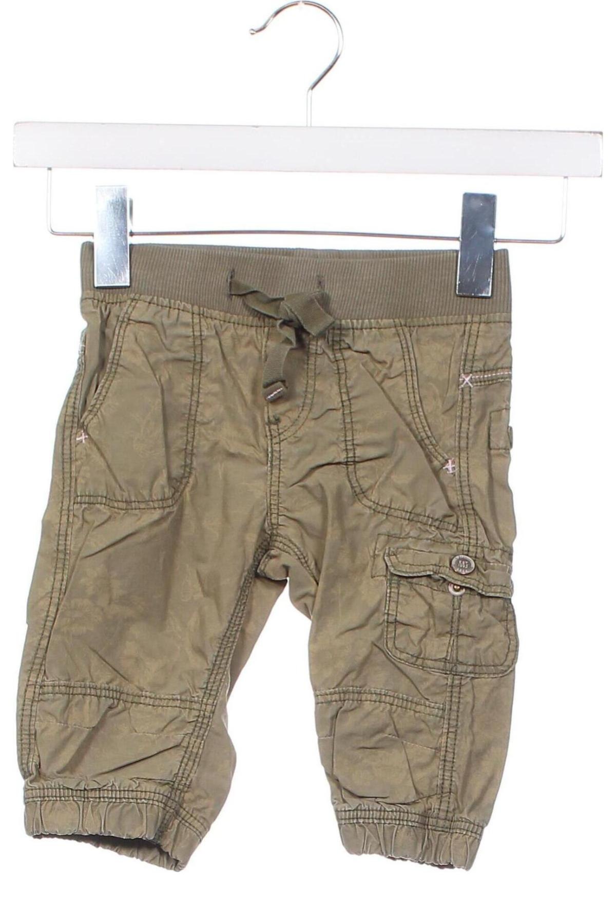 Pantaloni pentru copii H&M L.O.G.G., Mărime 18-24m/ 86-98 cm, Culoare Verde, Preț 24,69 Lei