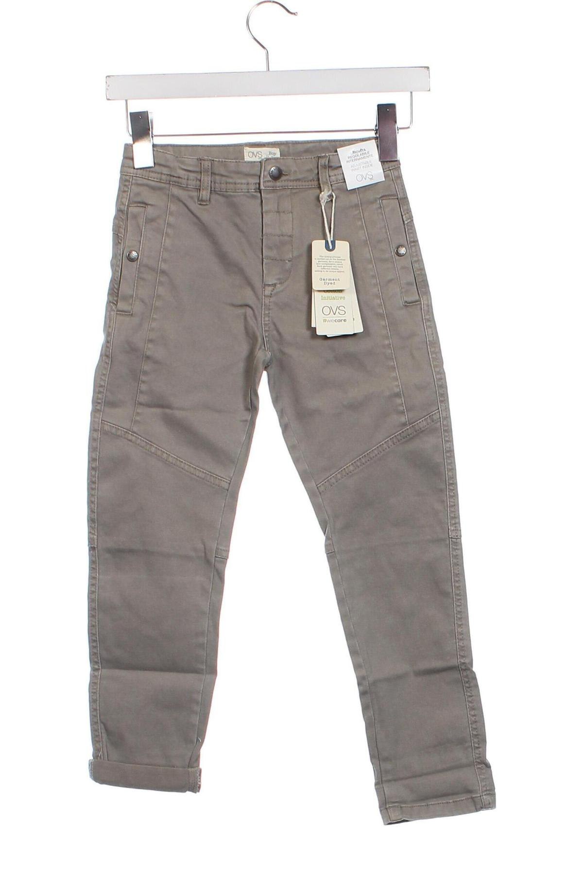Παιδικό παντελόνι Oviesse, Μέγεθος 7-8y/ 128-134 εκ., Χρώμα Γκρί, Τιμή 17,01 €