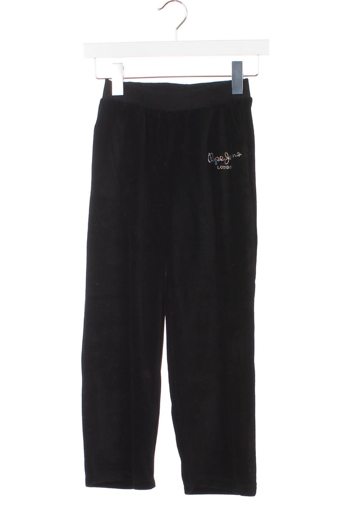 Pantaloni pentru copii Pepe Jeans, Mărime 7-8y/ 128-134 cm, Culoare Negru, Preț 58,16 Lei