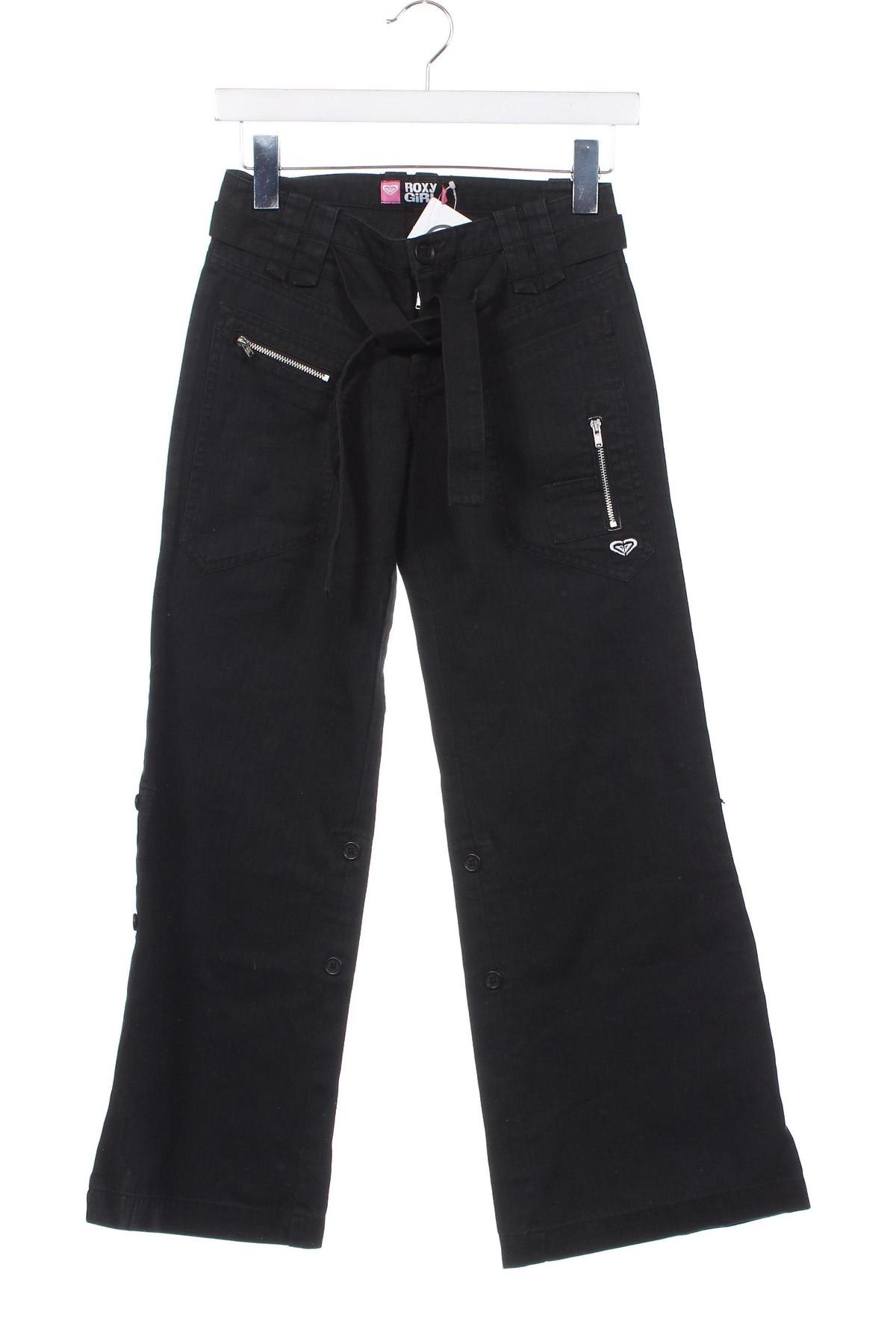 Pantaloni pentru copii Roxy, Mărime 10-11y/ 146-152 cm, Culoare Negru, Preț 121,18 Lei