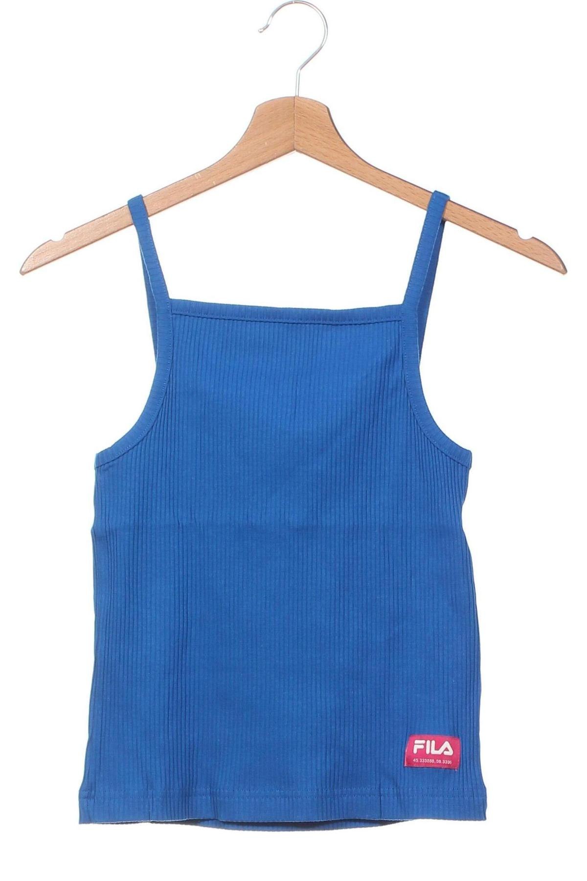 Μπλουζάκι αμάνικο παιδικό FILA, Μέγεθος 12-13y/ 158-164 εκ., Χρώμα Μπλέ, Τιμή 9,99 €