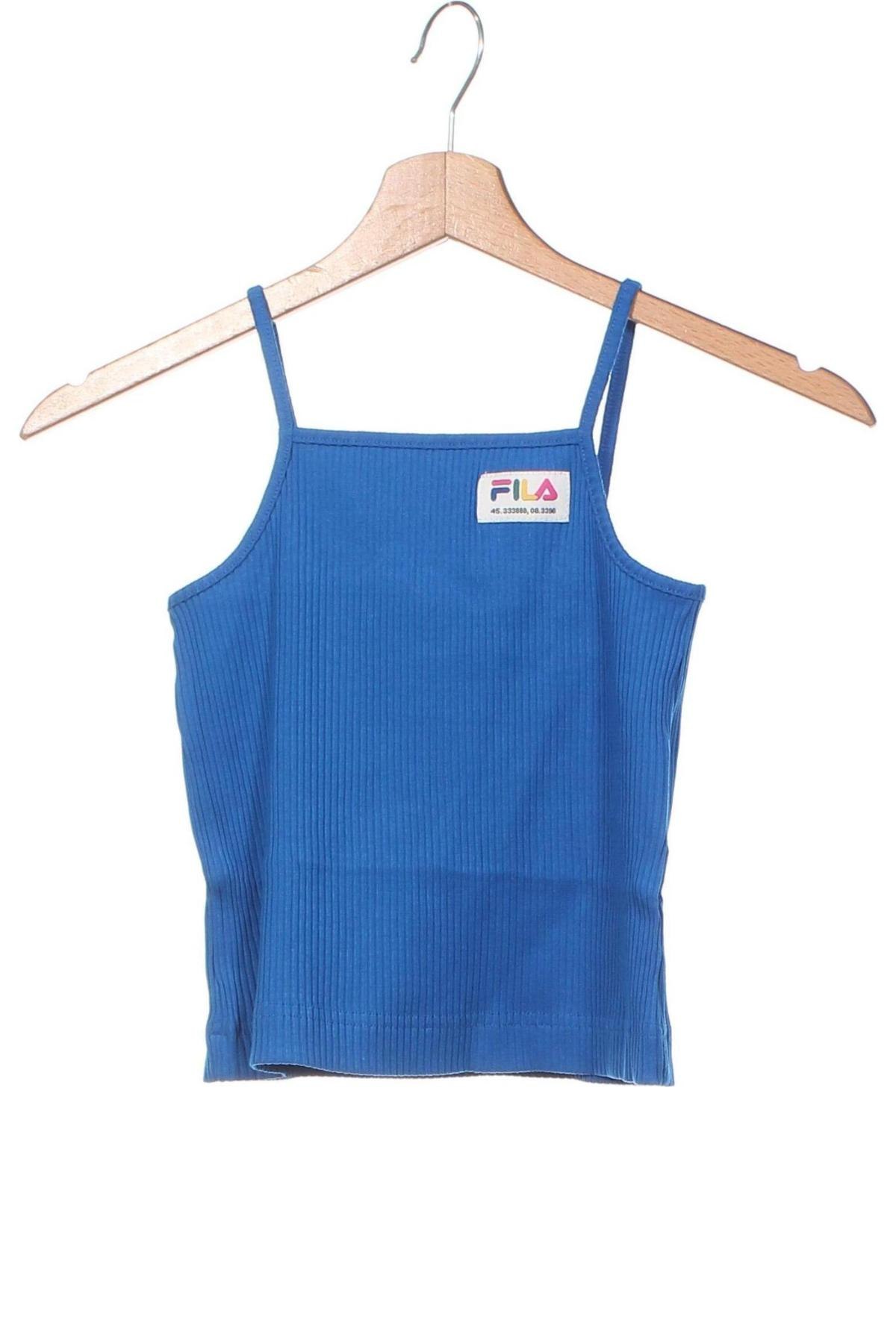 Μπλουζάκι αμάνικο παιδικό FILA, Μέγεθος 6-7y/ 122-128 εκ., Χρώμα Μπλέ, Τιμή 10,05 €