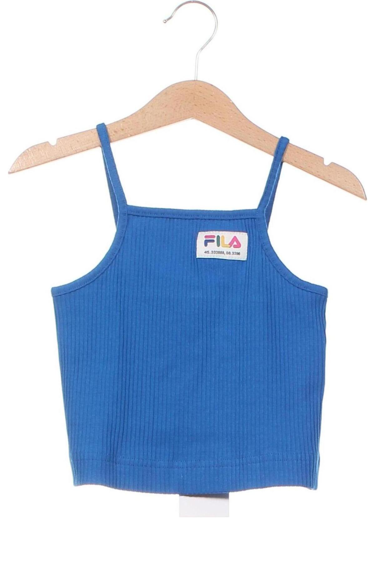 Μπλουζάκι αμάνικο παιδικό FILA, Μέγεθος 18-24m/ 86-98 εκ., Χρώμα Μπλέ, Τιμή 10,05 €