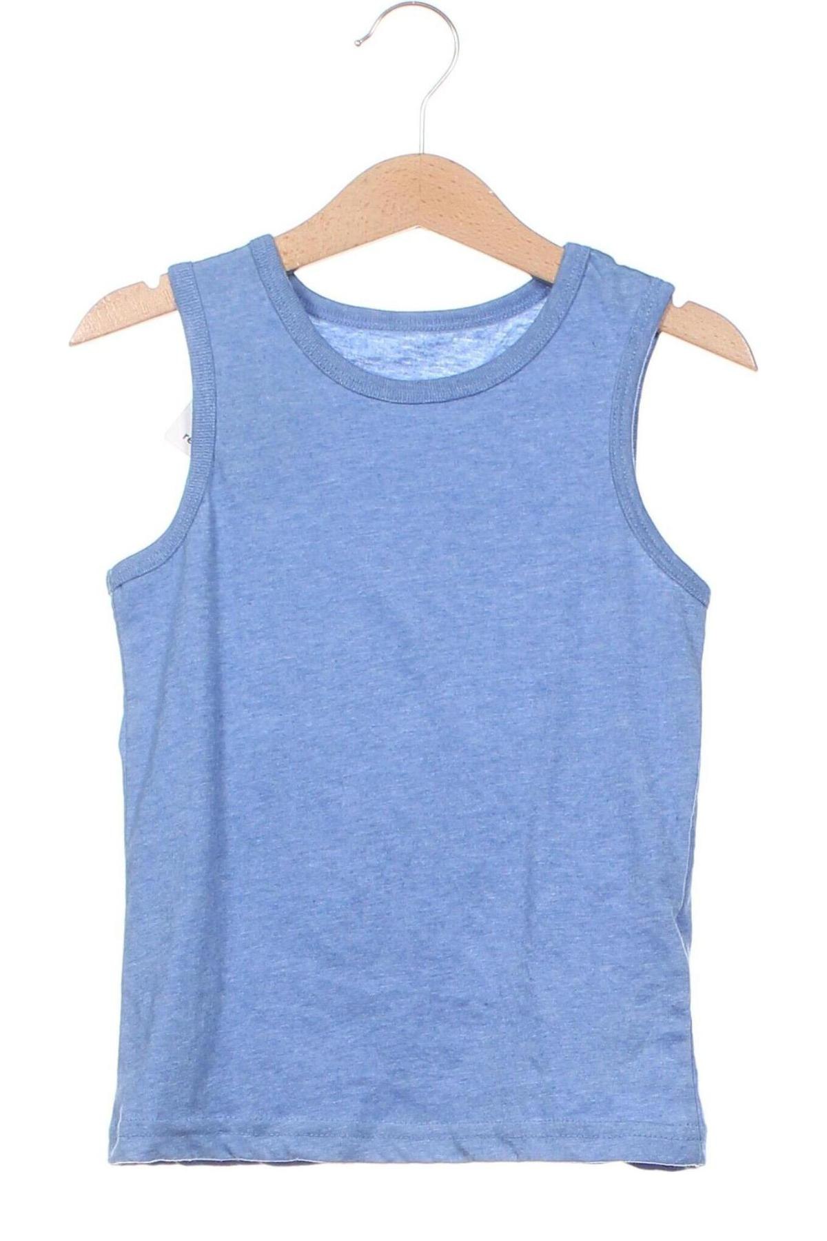 Μπλουζάκι αμάνικο παιδικό Primark, Μέγεθος 5-6y/ 116-122 εκ., Χρώμα Μπλέ, Τιμή 7,03 €