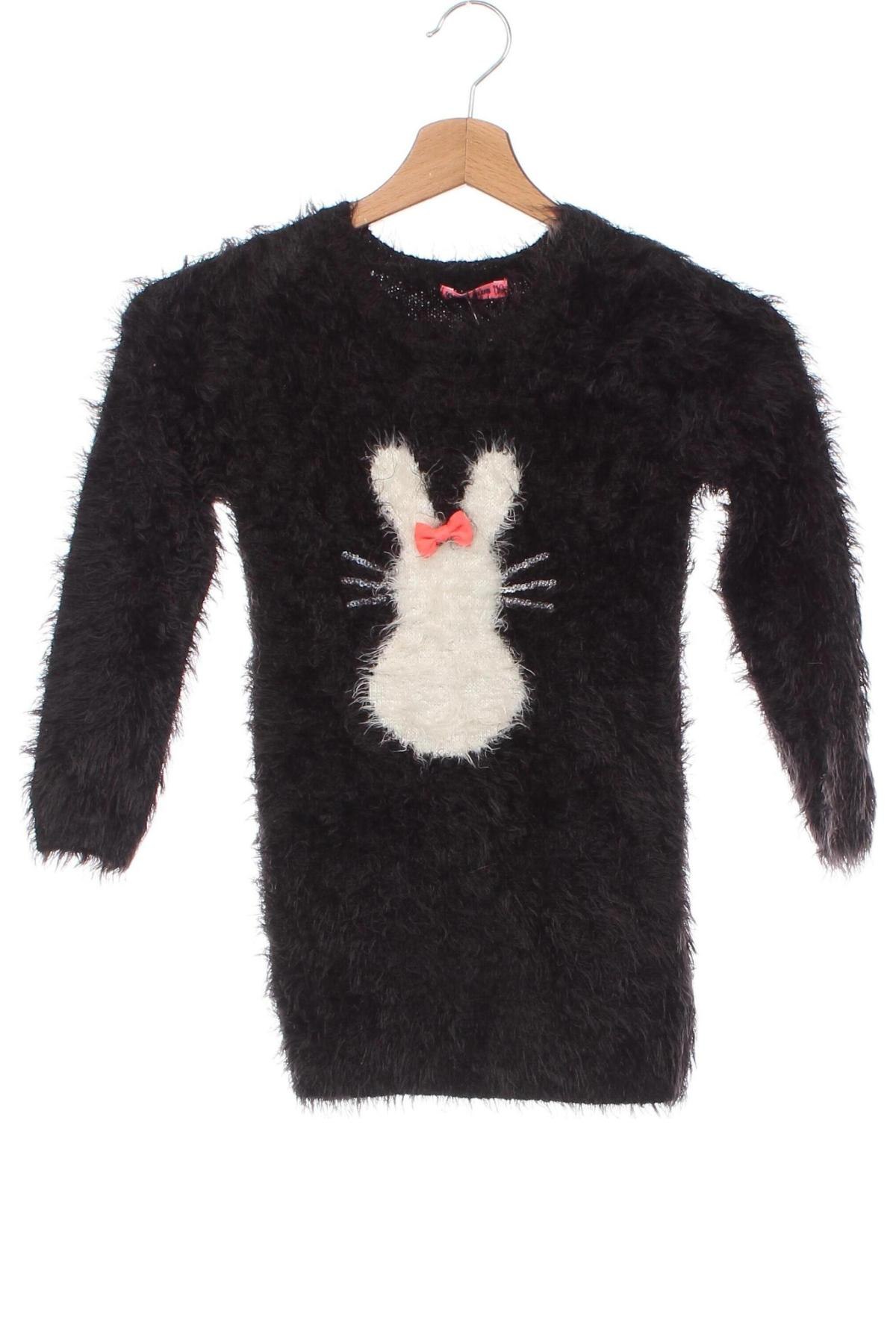 Детски пуловер, Размер 4-5y/ 110-116 см, Цвят Черен, Цена 5,61 лв.
