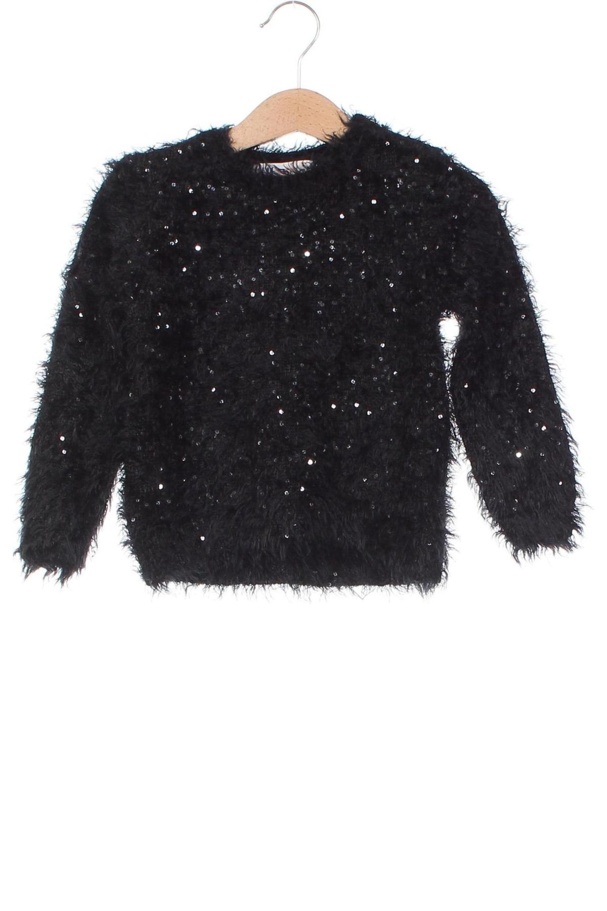 Детски пуловер H&M, Размер 18-24m/ 86-98 см, Цвят Черен, Цена 17,00 лв.