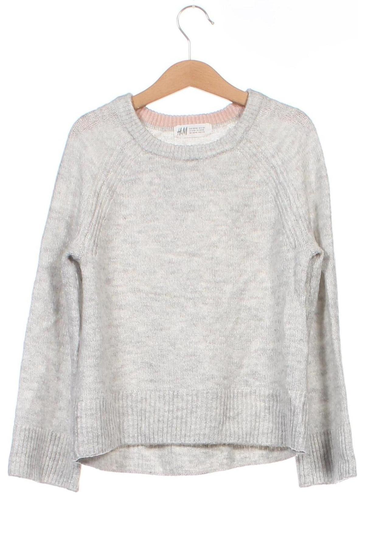 Παιδικό πουλόβερ H&M, Μέγεθος 8-9y/ 134-140 εκ., Χρώμα Γκρί, Τιμή 3,89 €