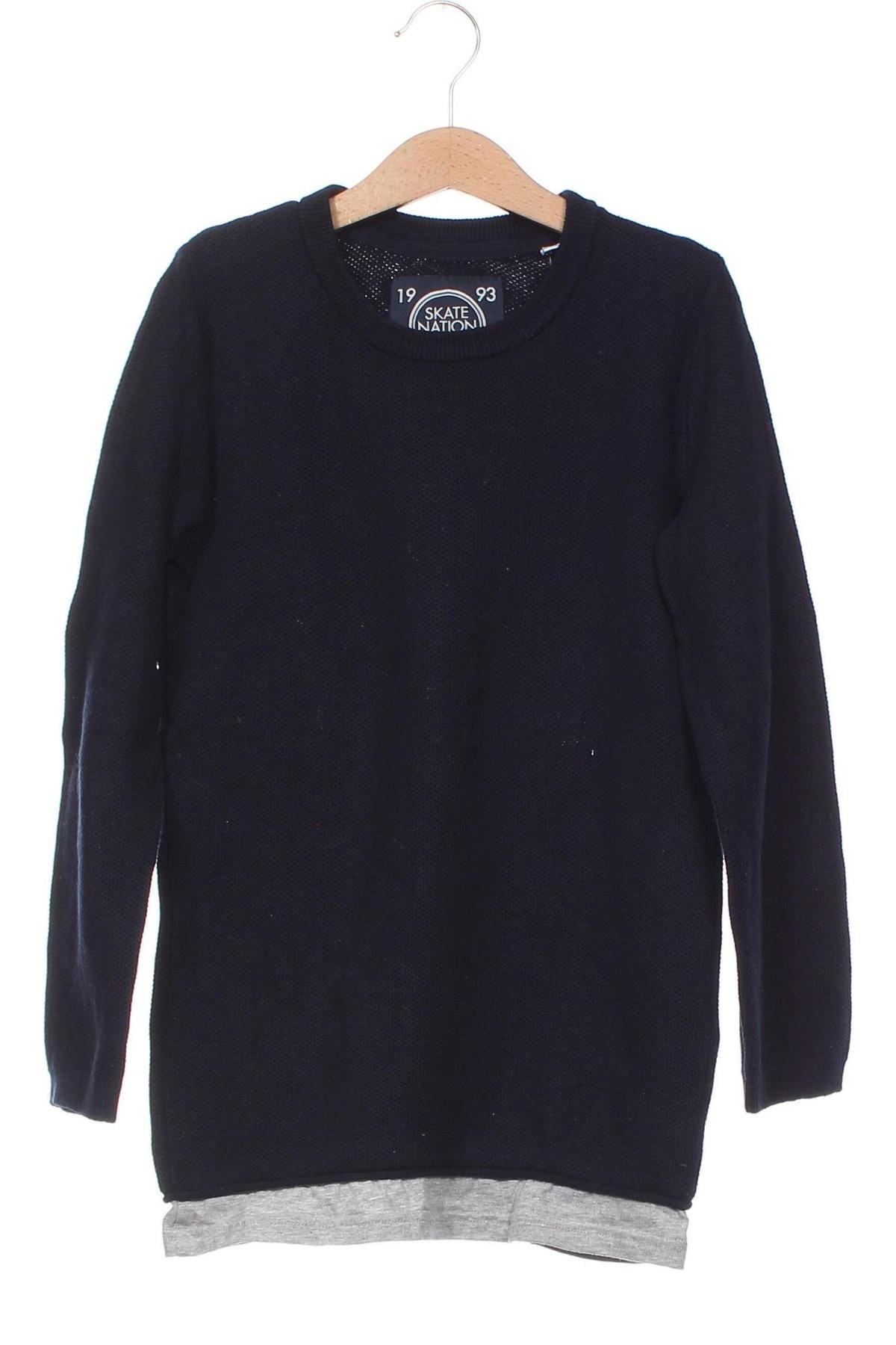 Παιδικό πουλόβερ Here+There, Μέγεθος 8-9y/ 134-140 εκ., Χρώμα Μπλέ, Τιμή 4,21 €