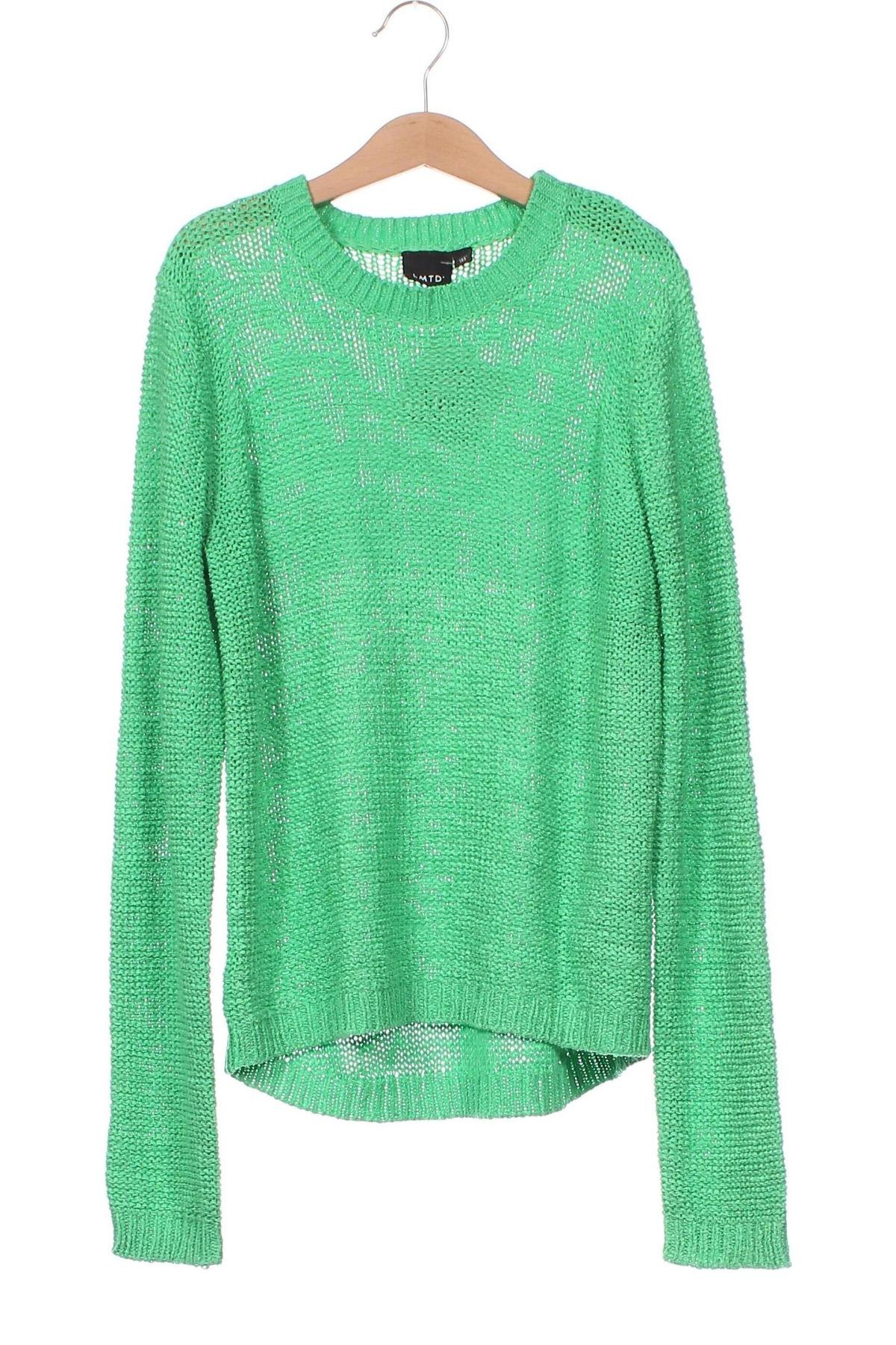 Детски пуловер LMTD, Размер 10-11y/ 146-152 см, Цвят Зелен, Цена 7,04 лв.