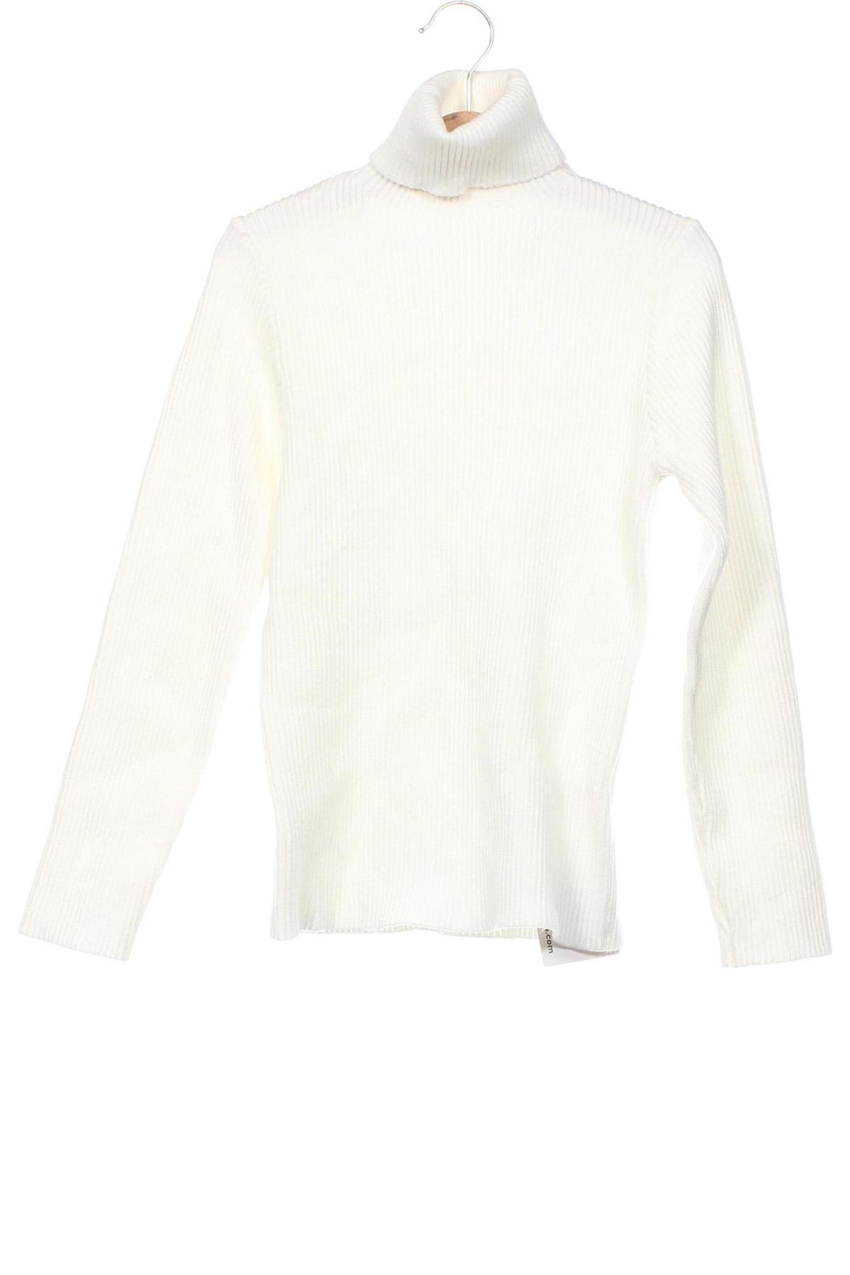 Детски пуловер SHEIN, Размер 7-8y/ 128-134 см, Цвят Бял, Цена 6,29 лв.