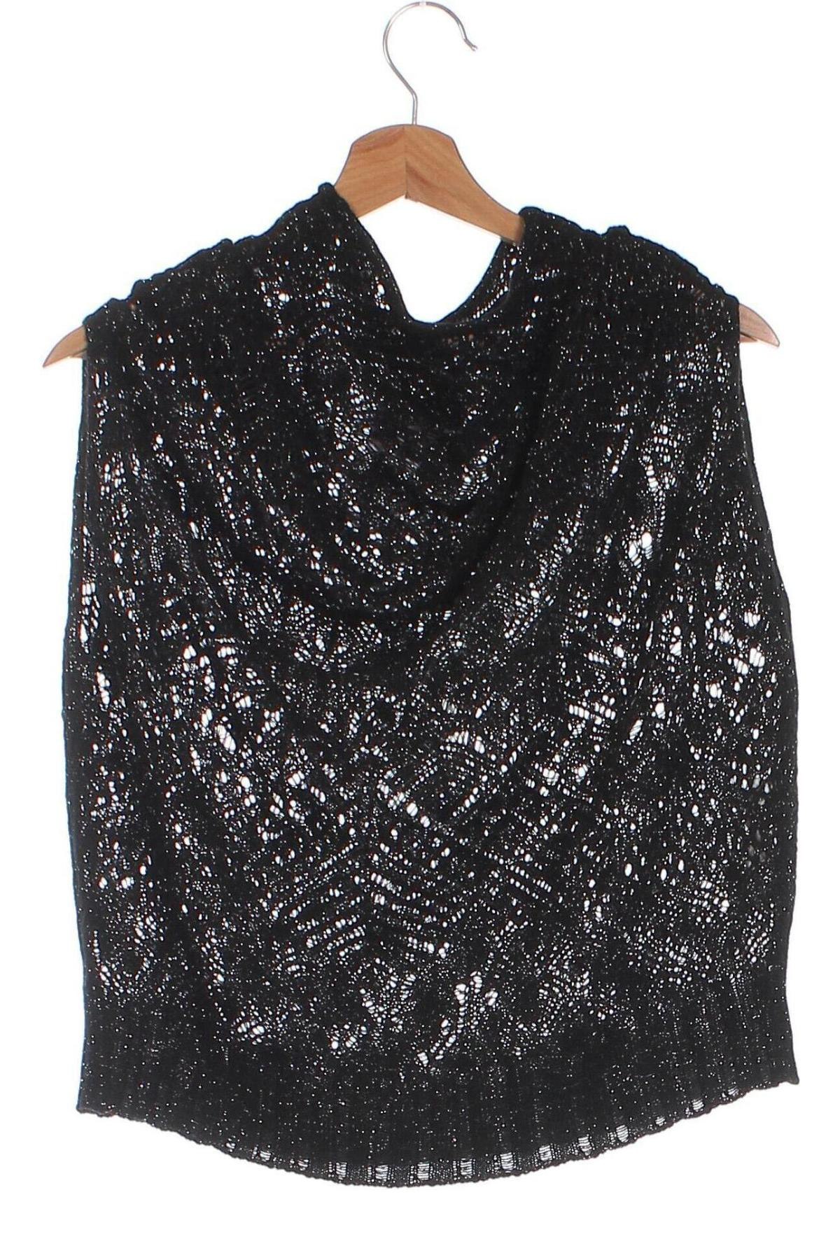 Детски пуловер Sisley, Размер 15-18y/ 170-176 см, Цвят Черен, Цена 12,21 лв.