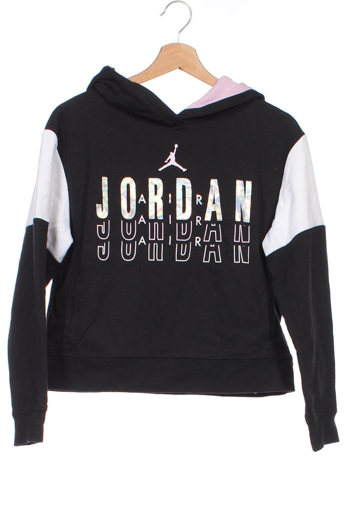 Gyerek sweatshirt Air Jordan Nike, Méret 14-15y / 168-170 cm, Szín Fekete, Ár 10 757 Ft