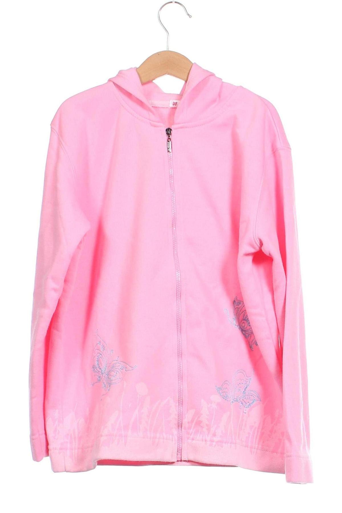 Kinder Sweatshirts DF, Größe 8-9y/ 134-140 cm, Farbe Rosa, Preis 7,37 €