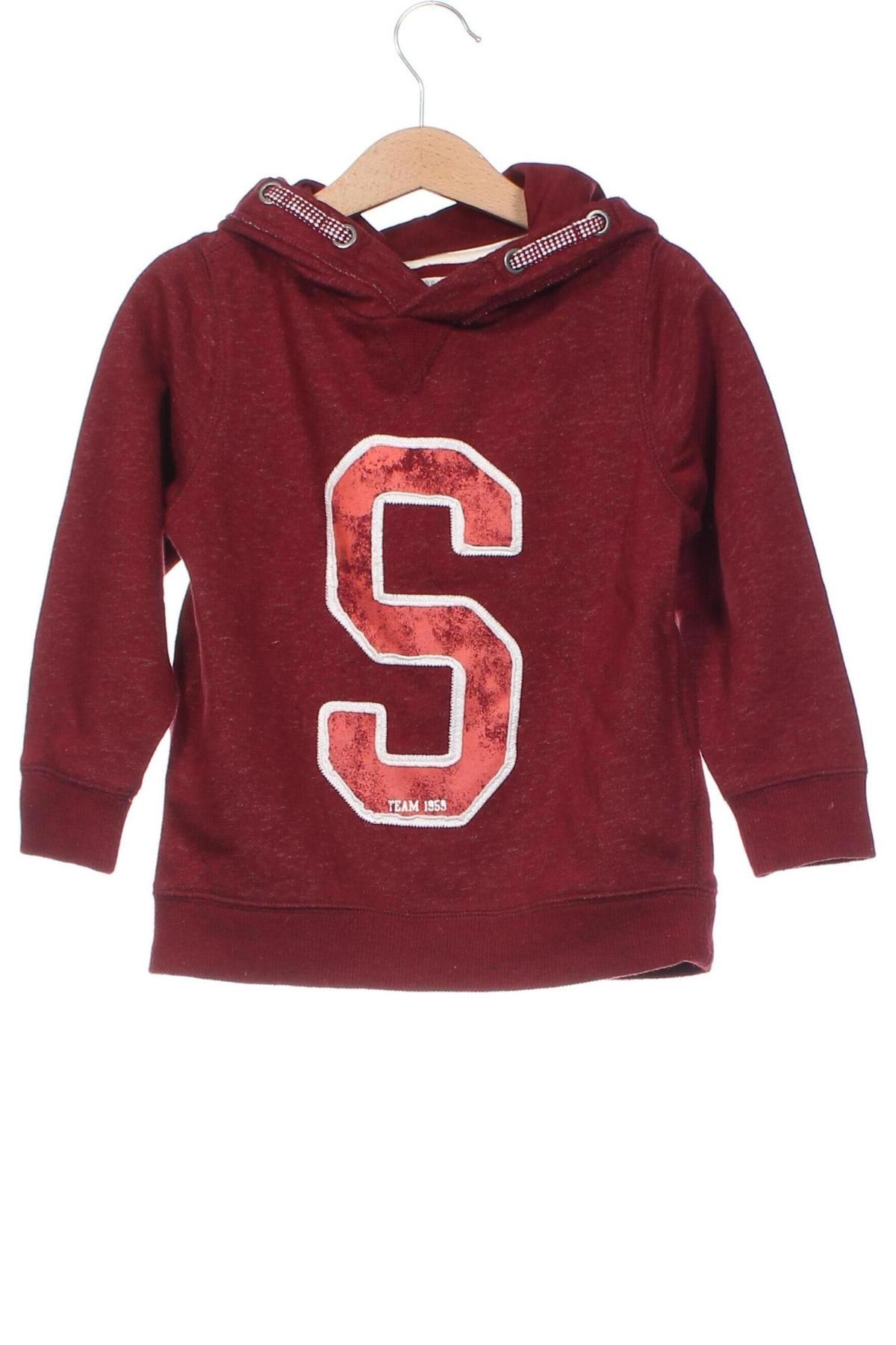 Kinder Sweatshirts H&M L.O.G.G., Größe 2-3y/ 98-104 cm, Farbe Rot, Preis 11,00 €