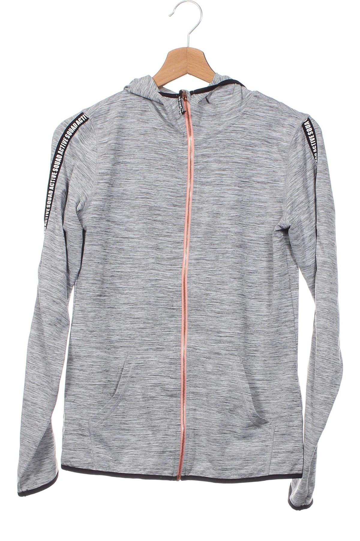 Kinder Sweatshirts H&M Sport, Größe 12-13y/ 158-164 cm, Farbe Grau, Preis € 7,66