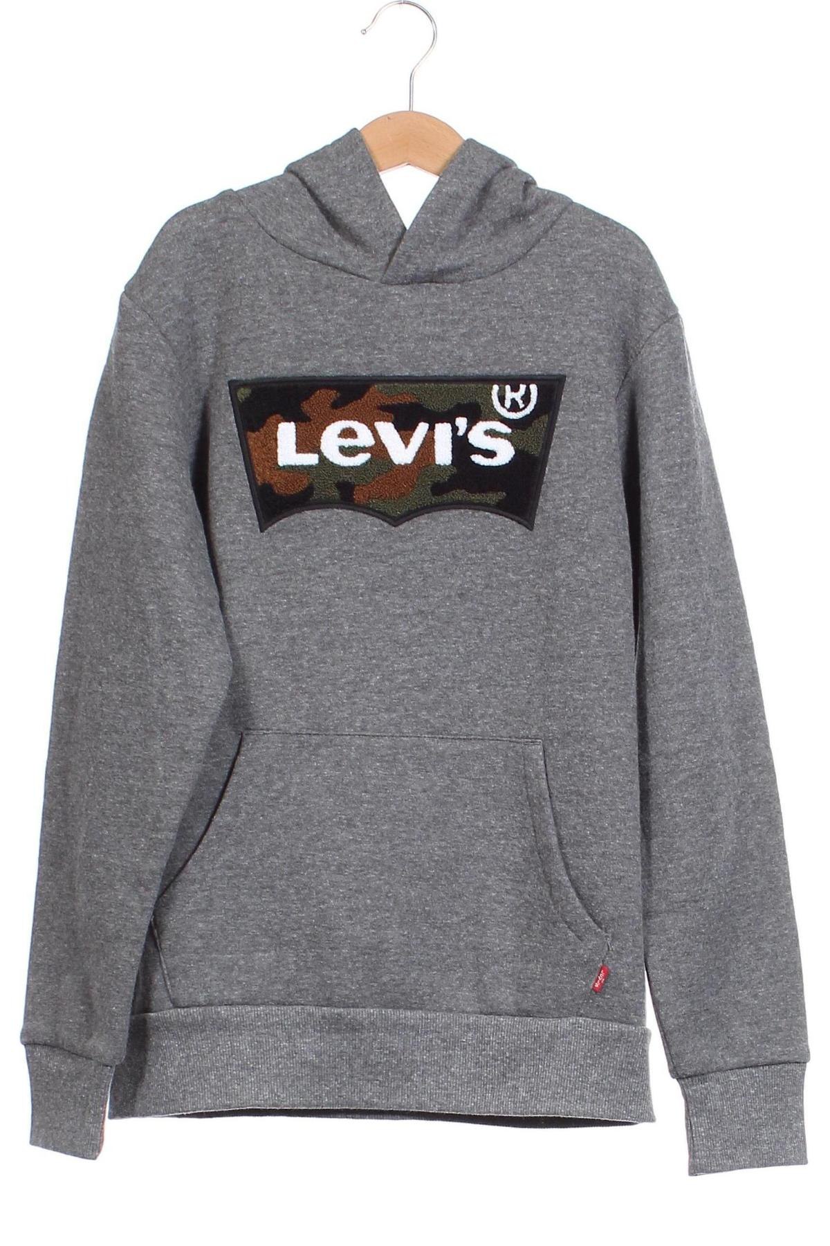 Παιδικό φούτερ Levi's, Μέγεθος 12-13y/ 158-164 εκ., Χρώμα Γκρί, Τιμή 52,22 €