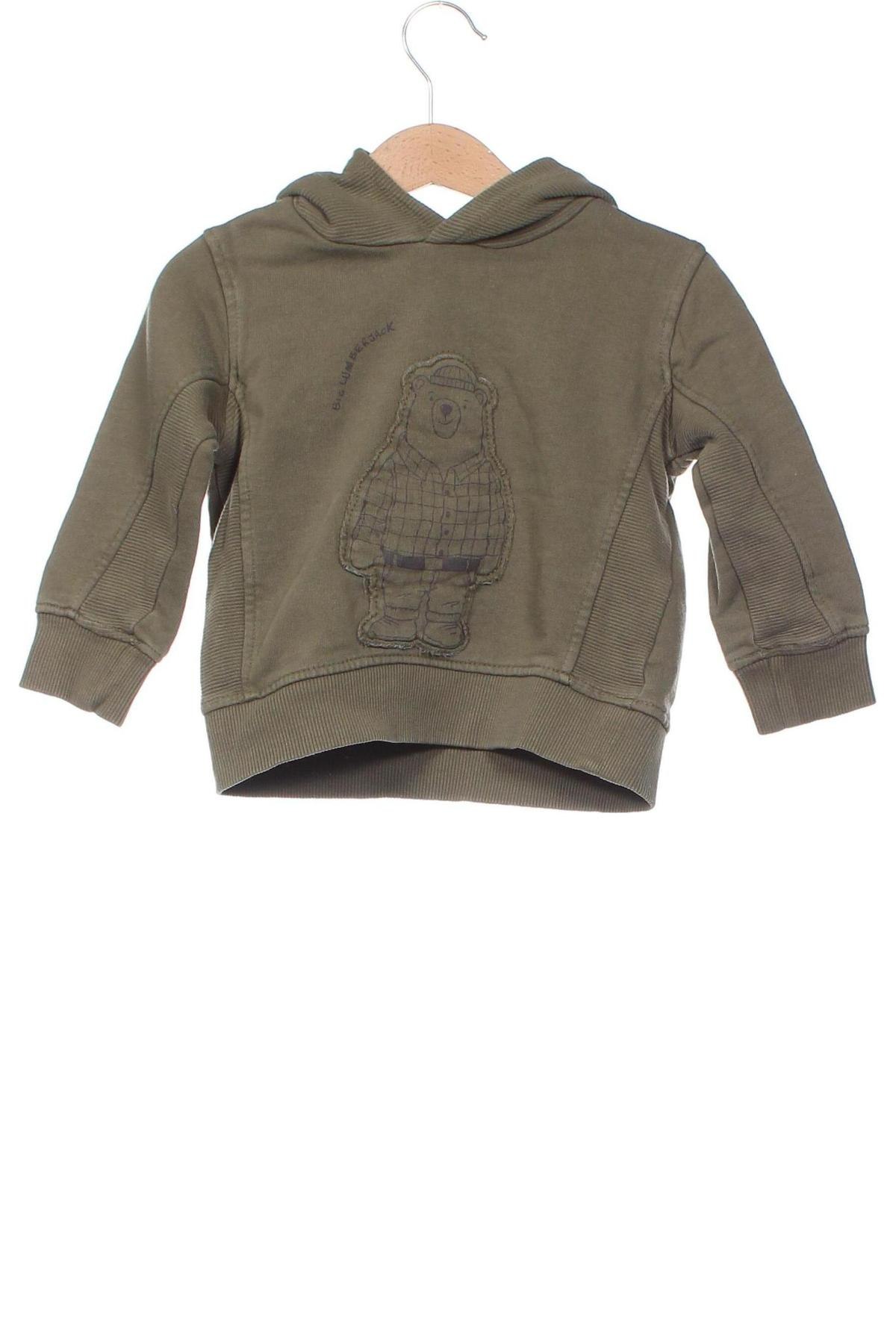 Gyerek sweatshirt Mango, Méret 2-3y / 98-104 cm, Szín Zöld, Ár 1 560 Ft