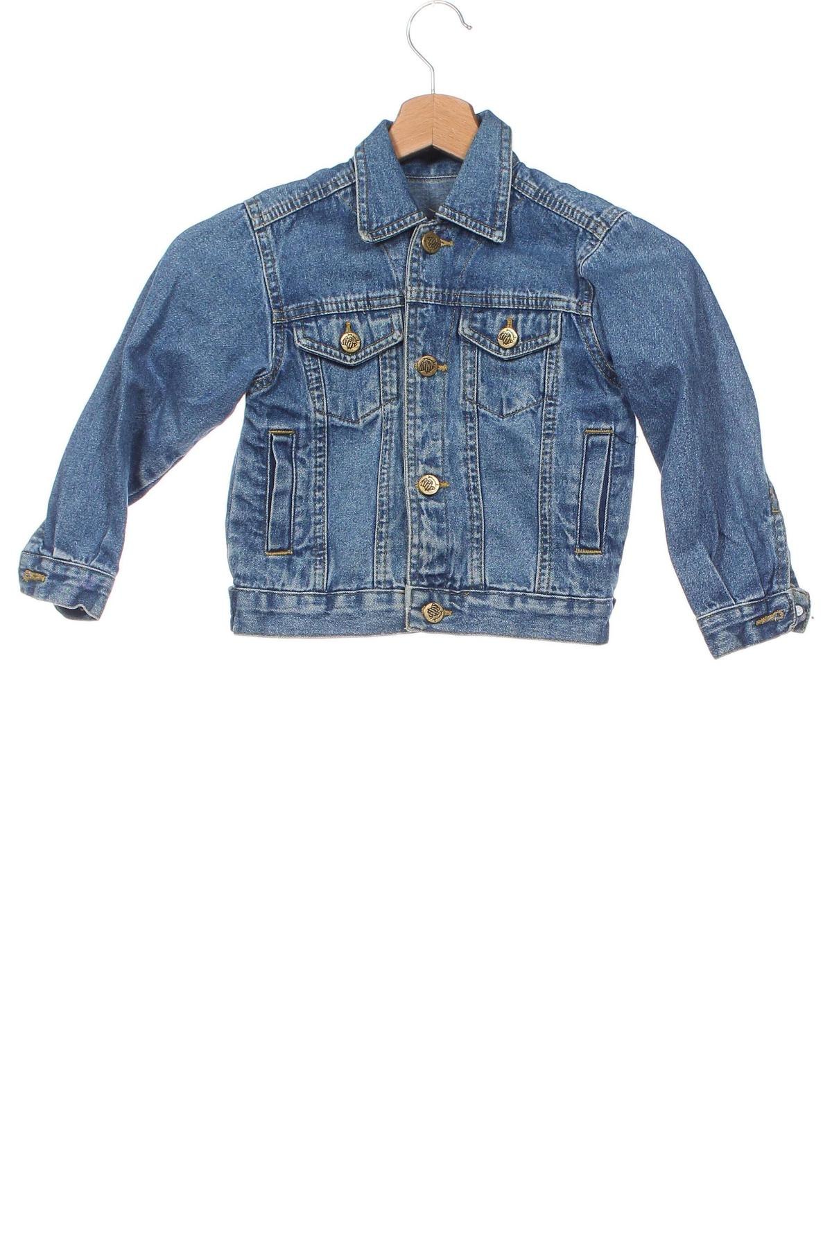 Detská džínsová bunda , Veľkosť 2-3y/ 98-104 cm, Farba Modrá, Cena  18,71 €
