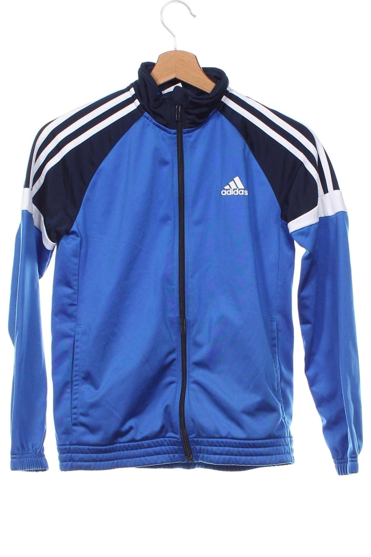 Dziecięce spodnie sportowe Adidas, Rozmiar 11-12y/ 152-158 cm, Kolor Niebieski, Cena 87,00 zł