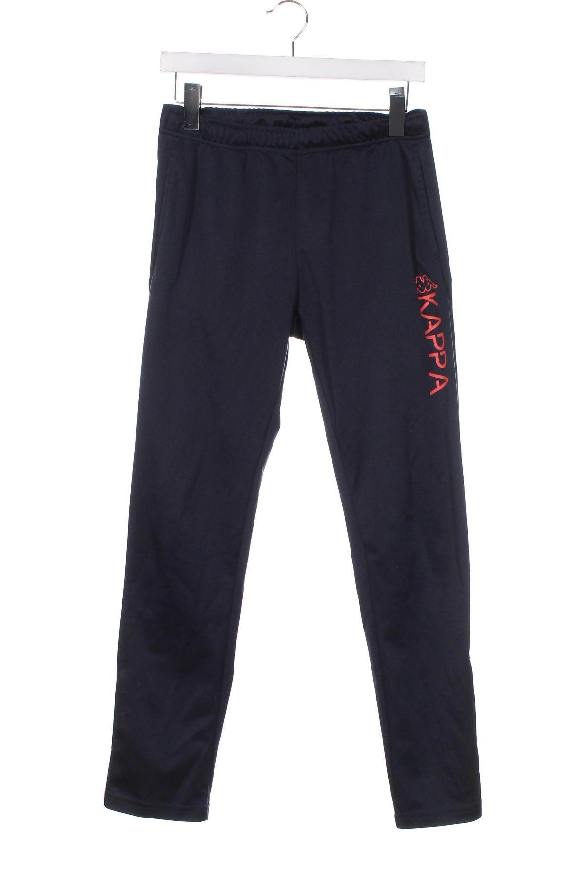 Pantaloni de trening, pentru copii Kappa, Mărime 13-14y/ 164-168 cm, Culoare Albastru, Preț 58,67 Lei