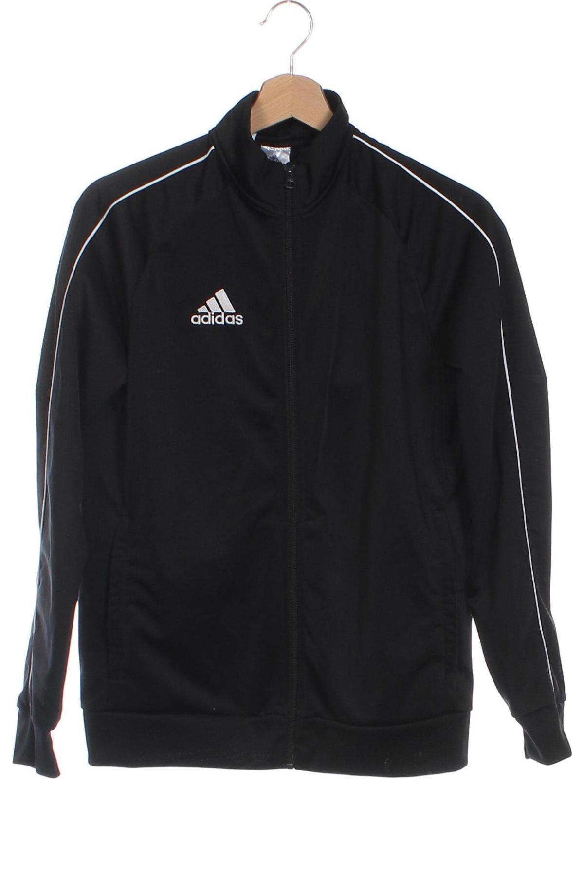 Детско спортно горнище Adidas, Размер 13-14y/ 164-168 см, Цвят Черен, Цена 39,00 лв.
