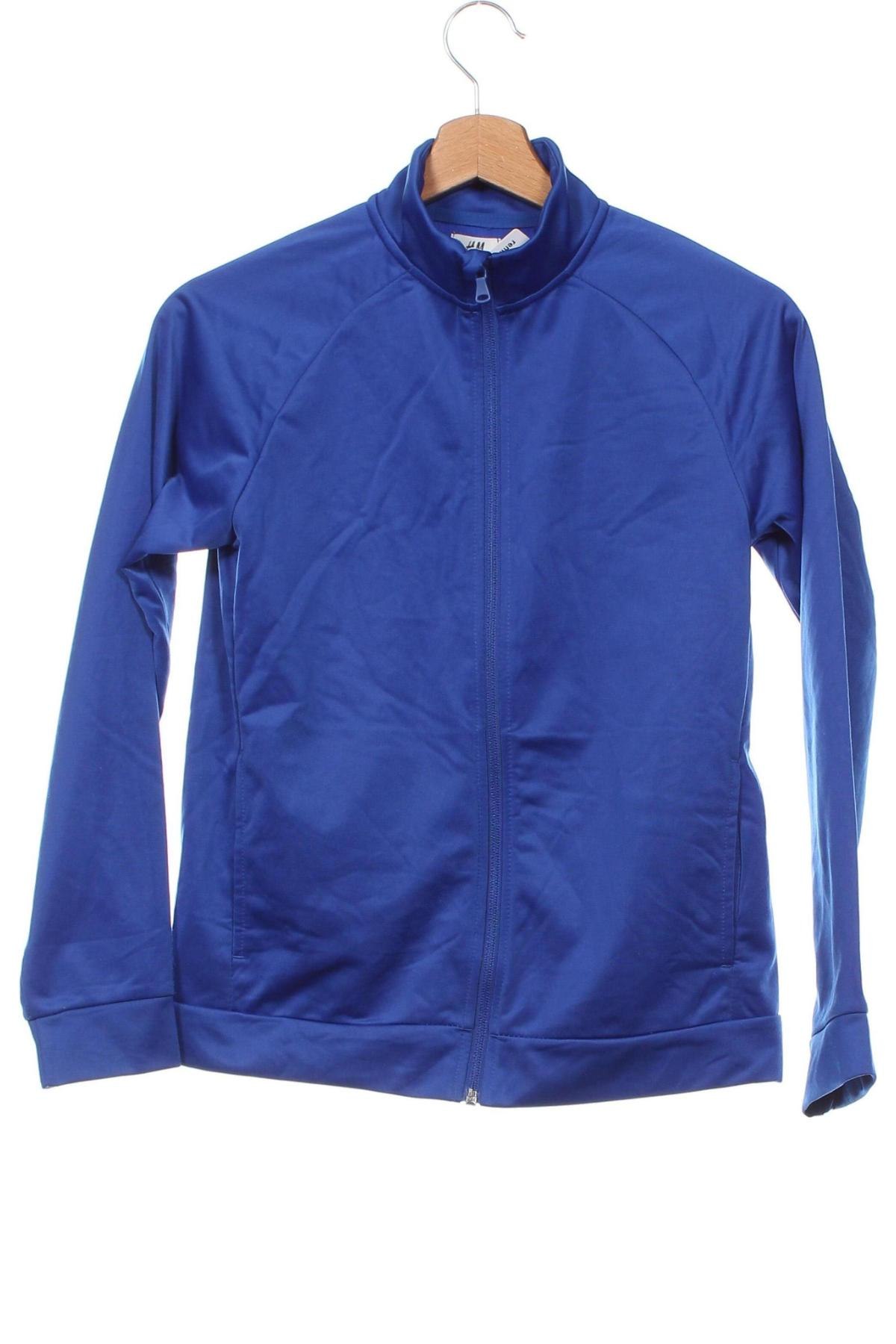Bluză de trening, pentru copii H&M Sport, Mărime 10-11y/ 146-152 cm, Culoare Albastru, Preț 30,40 Lei