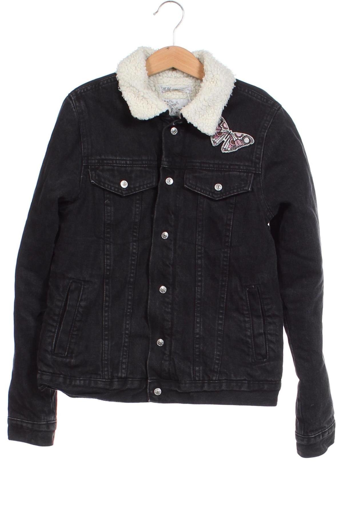 Kinderjacke H&M, Größe 10-11y/ 146-152 cm, Farbe Grau, Preis 6,87 €