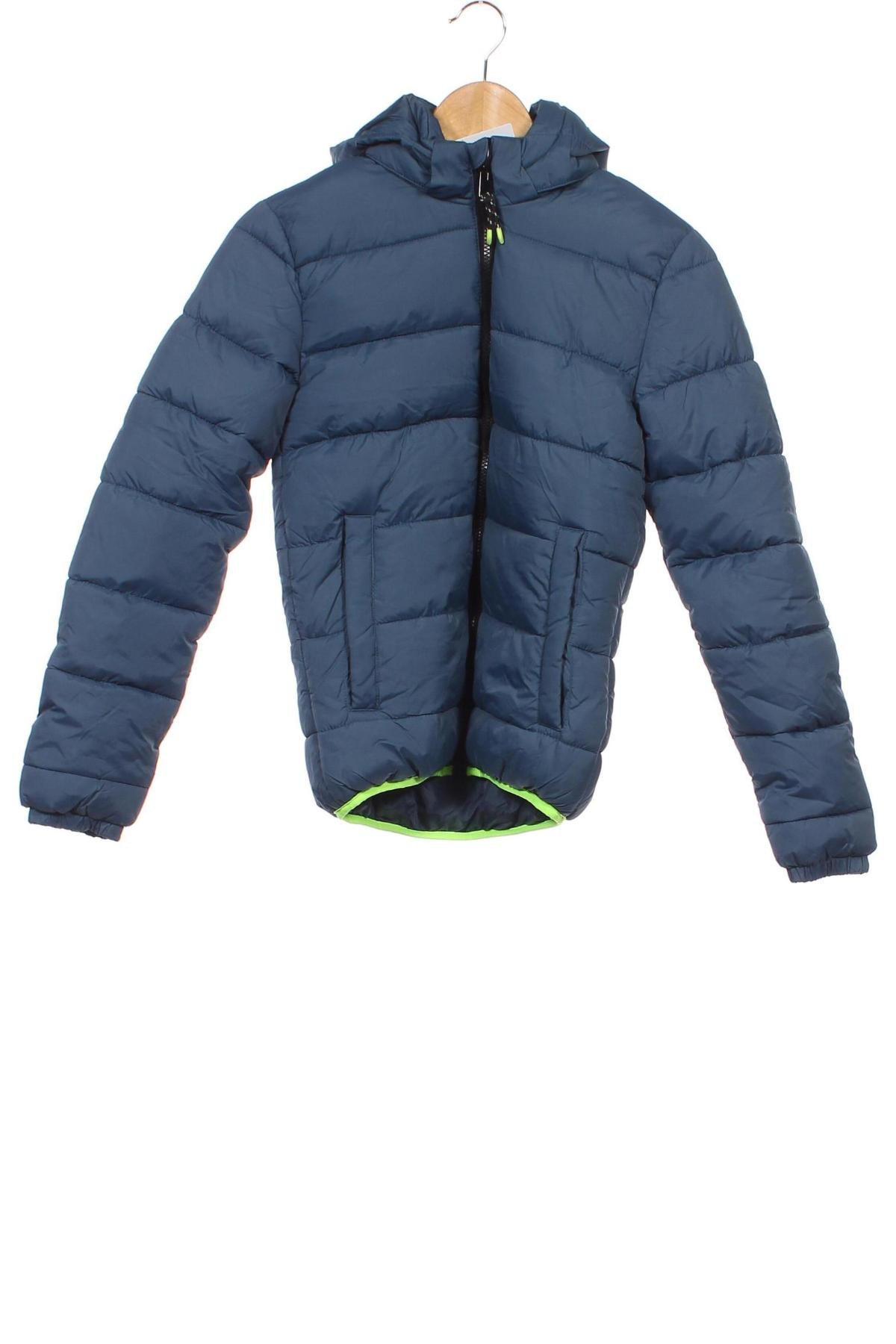 Dětská bunda  H&M, Velikost 10-11y/ 146-152 cm, Barva Modrá, Cena  230,00 Kč