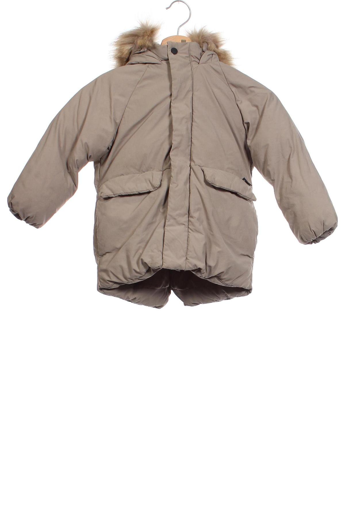 Kinderjacke Zara, Größe 3-4y/ 104-110 cm, Farbe Beige, Preis 26,00 €