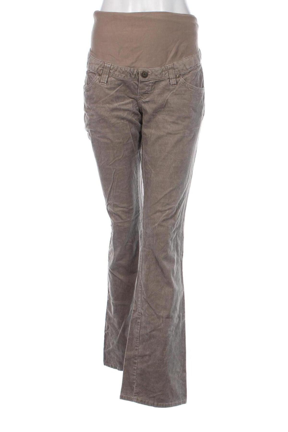 Γυναικείο κοτλέ παντελόνι-εγκυμόσυνης H&M Mama, Μέγεθος XL, Χρώμα  Μπέζ, Τιμή 4,13 €