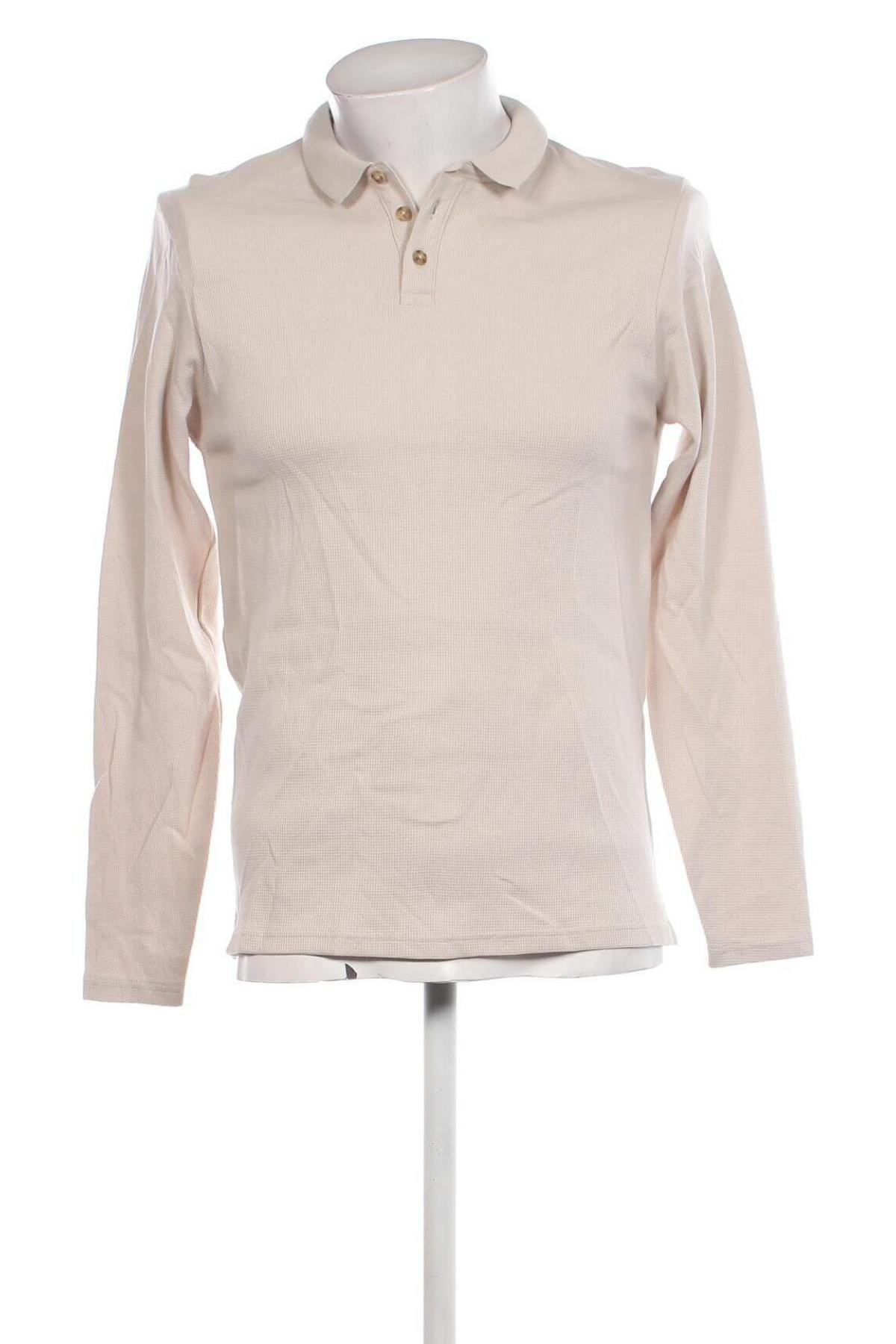 Мъжка блуза, Размер M, Цвят Бежов, Цена 10,54 лв.