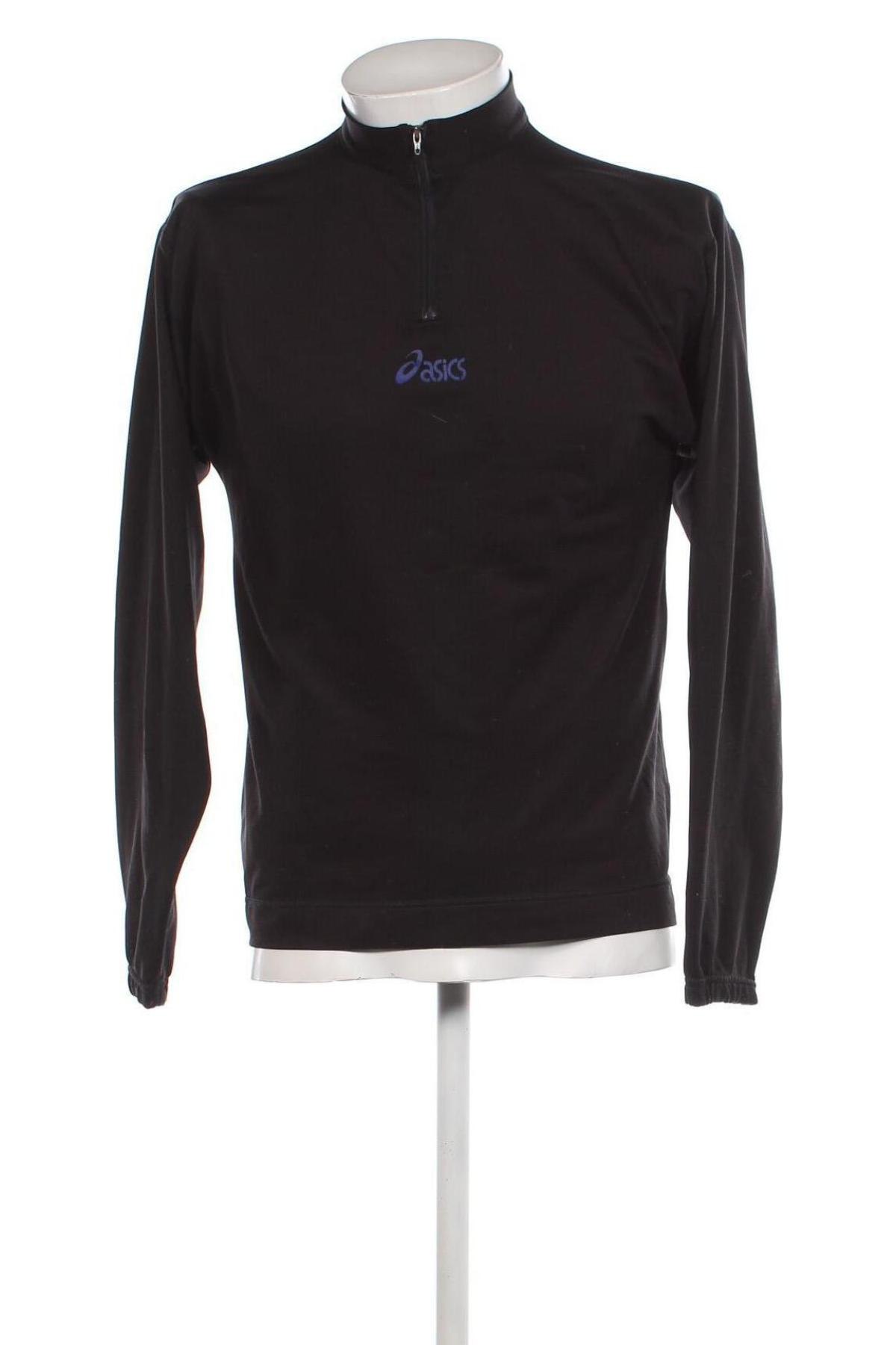 Мъжка блуза ASICS, Размер L, Цвят Черен, Цена 34,00 лв.