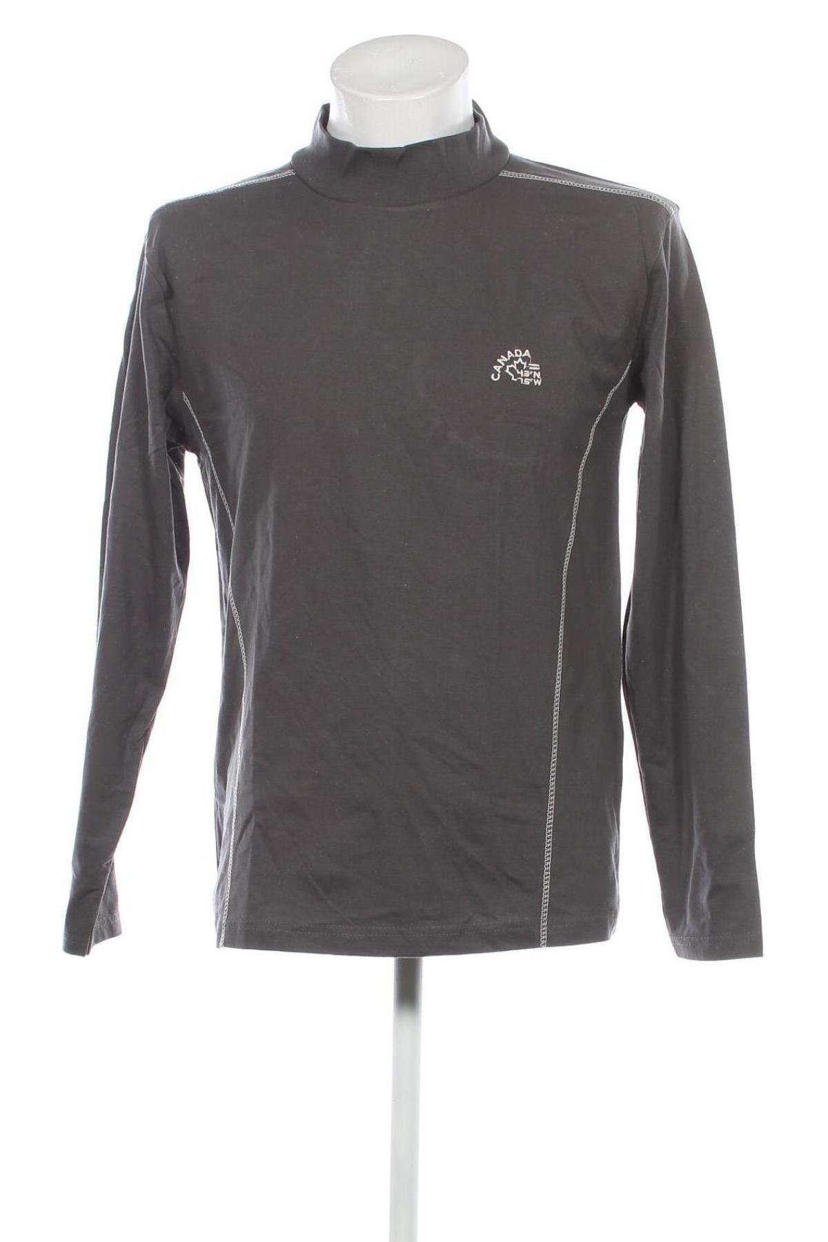 Мъжка блуза Atlas For Men, Размер M, Цвят Сив, Цена 8,99 лв.