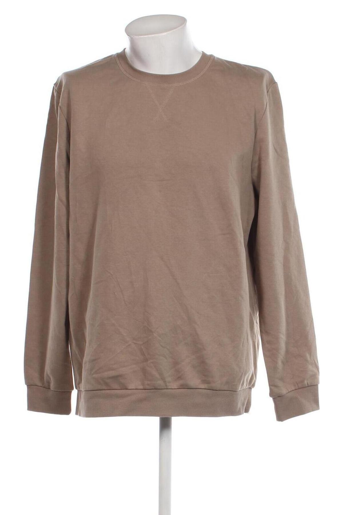 Ανδρική μπλούζα Clockhouse, Μέγεθος XXL, Χρώμα  Μπέζ, Τιμή 11,75 €