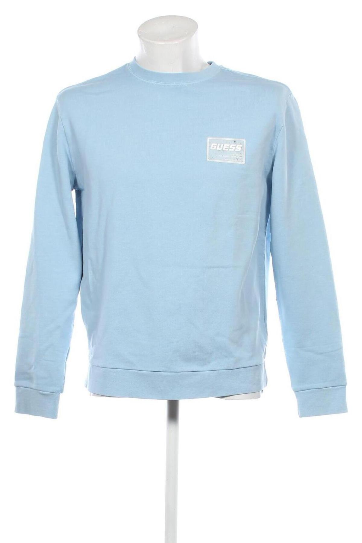 Ανδρική μπλούζα Guess, Μέγεθος M, Χρώμα Μπλέ, Τιμή 37,11 €