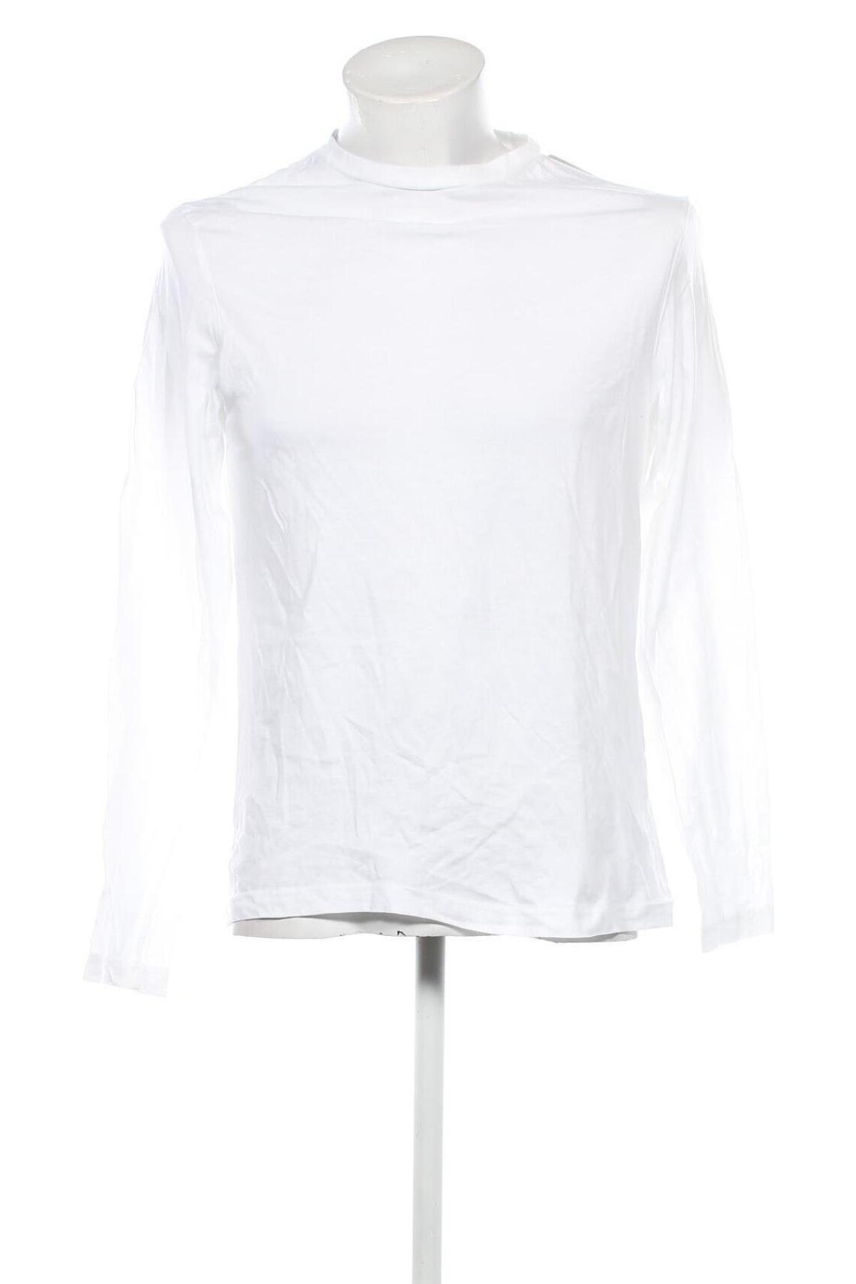 Мъжка блуза H&M, Размер M, Цвят Бял, Цена 19,00 лв.