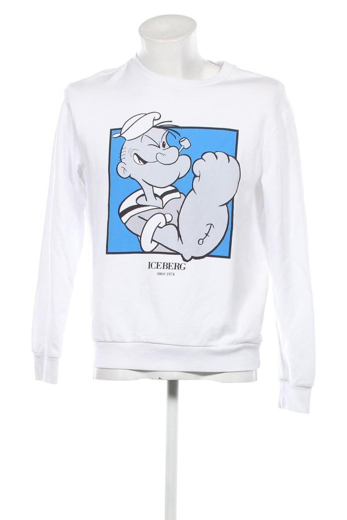 Herren Shirt Iceberg, Größe L, Farbe Weiß, Preis 91,24 €
