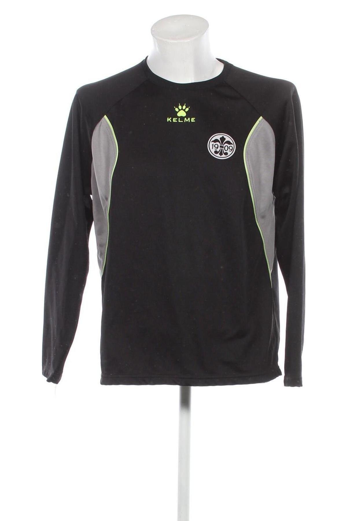 Ανδρική μπλούζα Kelme, Μέγεθος XL, Χρώμα Μαύρο, Τιμή 2,99 €