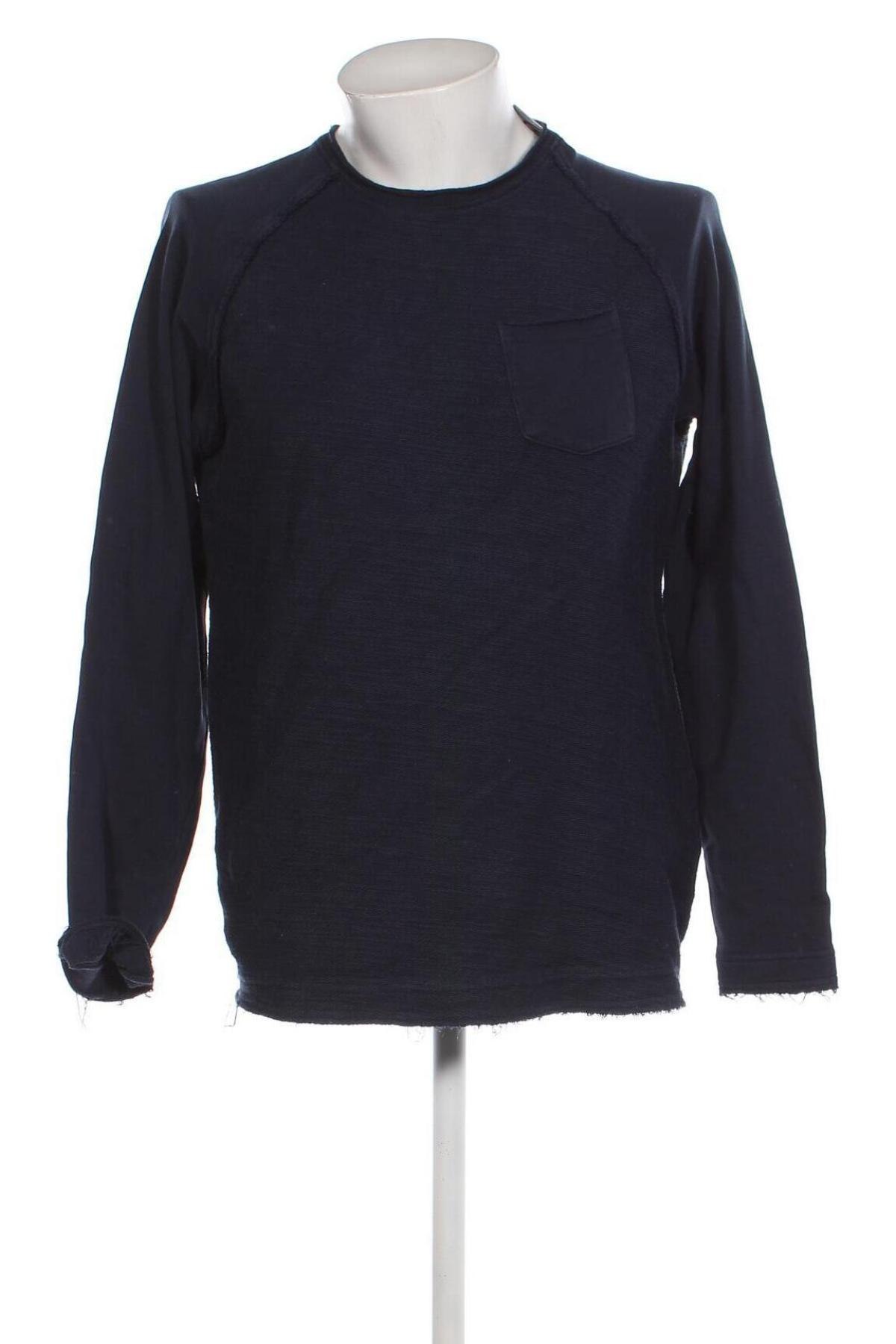 Ανδρική μπλούζα Originals By Jack & Jones, Μέγεθος M, Χρώμα Μπλέ, Τιμή 3,46 €