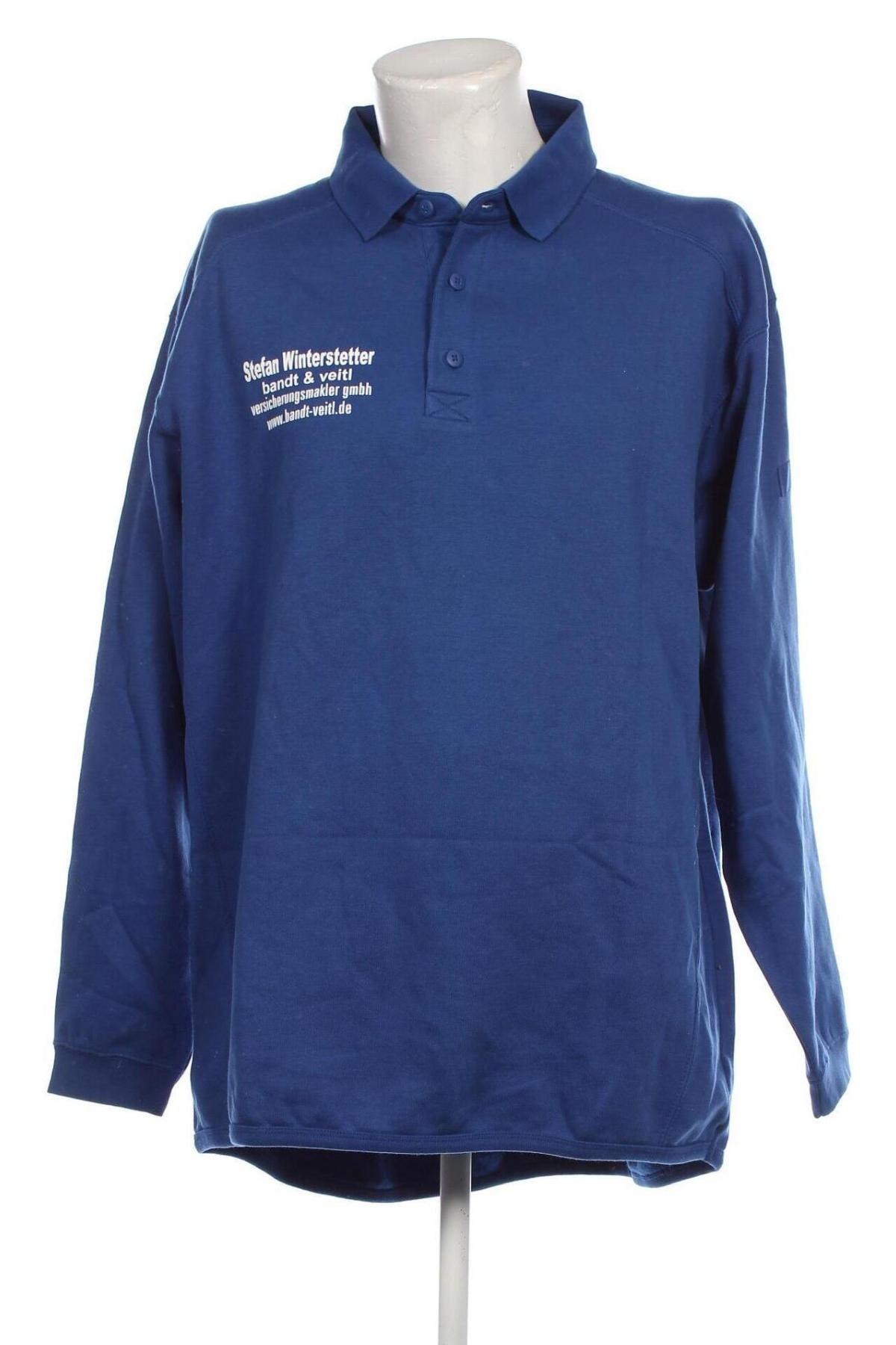 Ανδρική μπλούζα Russell, Μέγεθος 3XL, Χρώμα Μπλέ, Τιμή 12,53 €