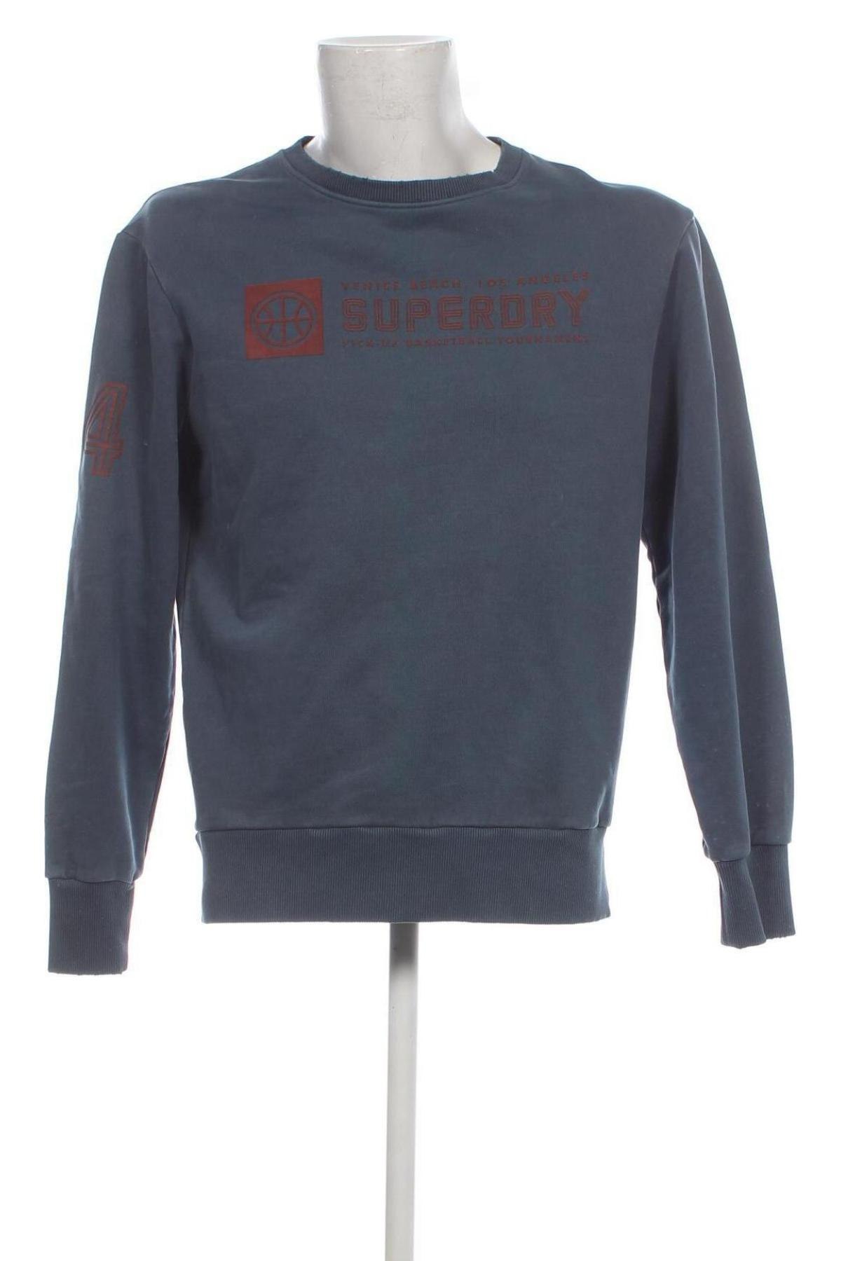Herren Shirt Superdry, Größe M, Farbe Blau, Preis 36,08 €
