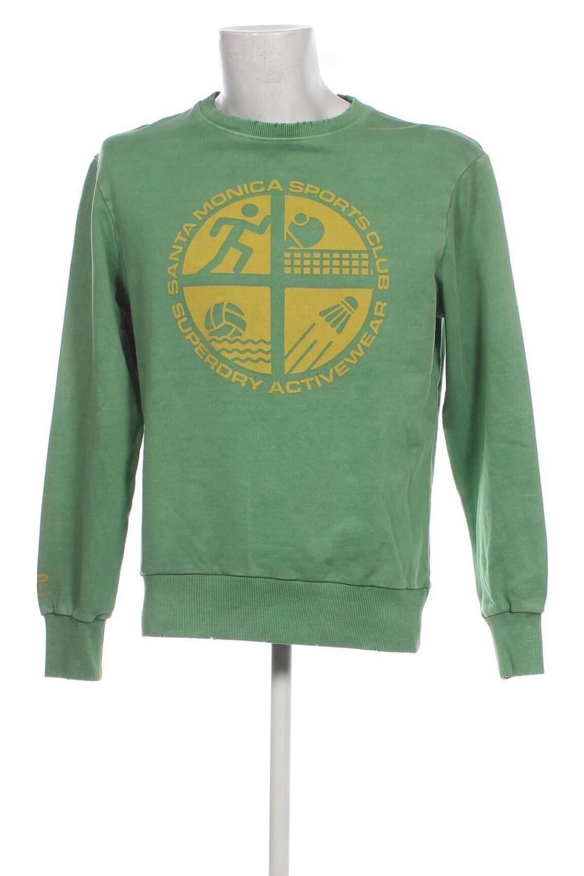 Pánske tričko  Superdry, Veľkosť M, Farba Zelená, Cena  36,08 €