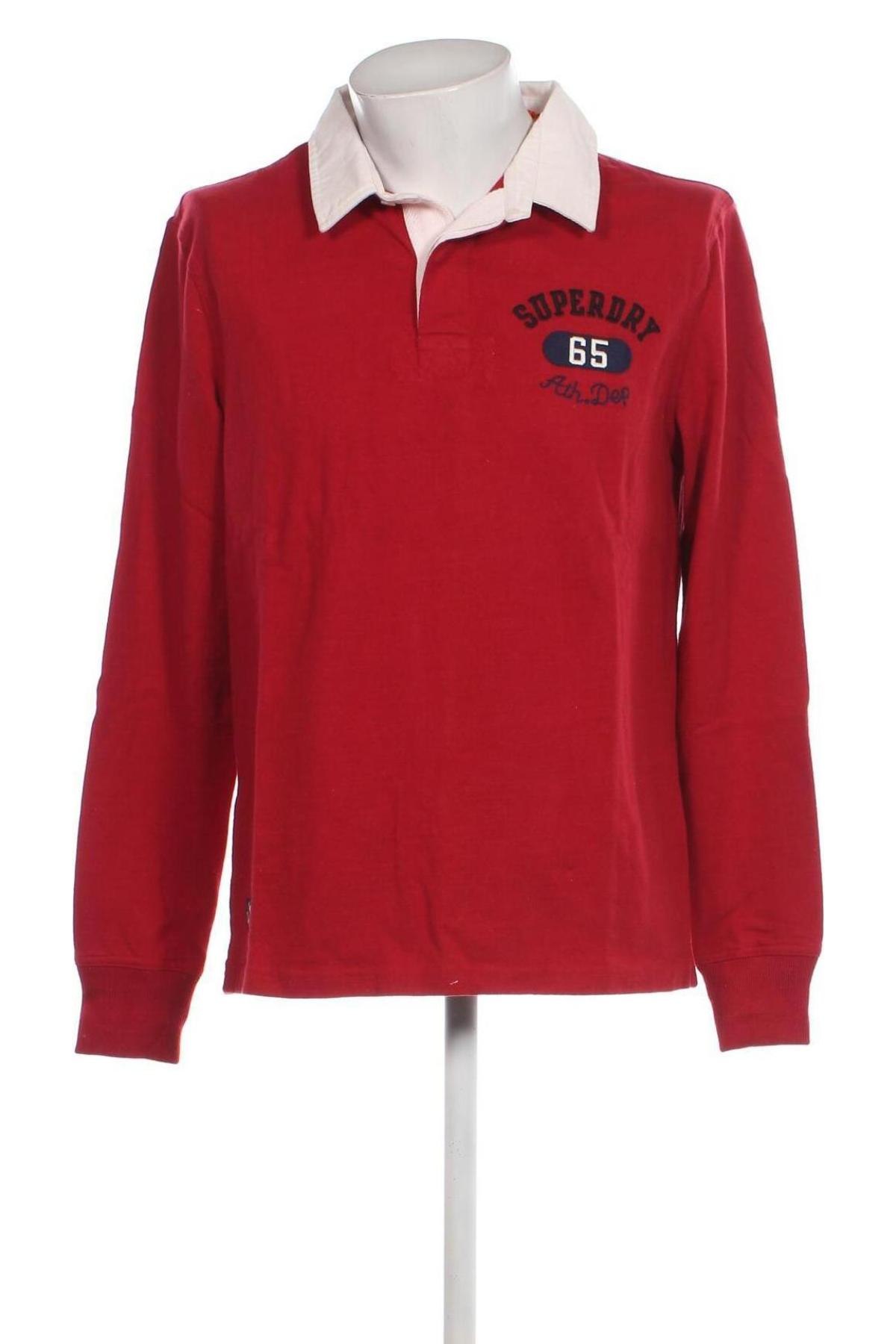 Herren Shirt Superdry, Größe M, Farbe Rot, Preis € 28,86