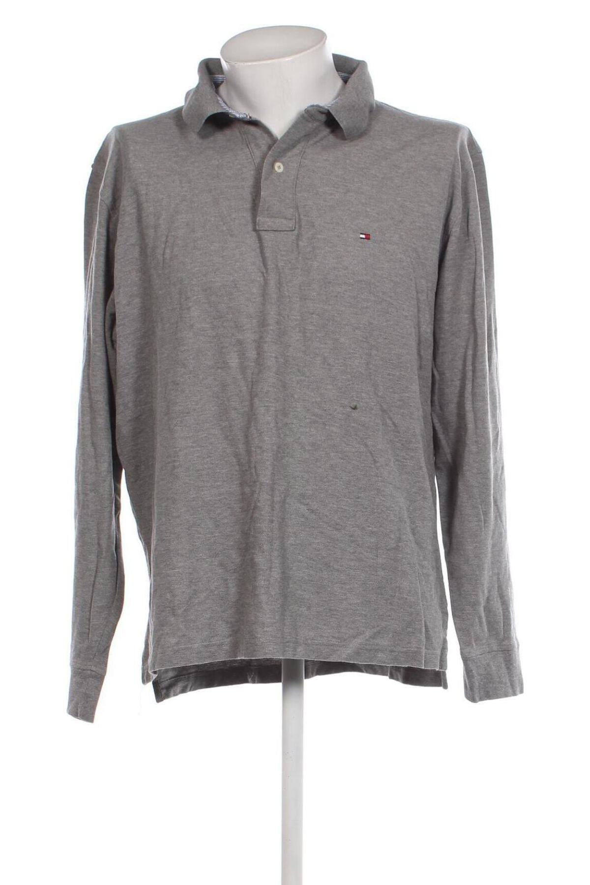 Herren Shirt Tommy Hilfiger, Größe L, Farbe Grau, Preis 34,07 €