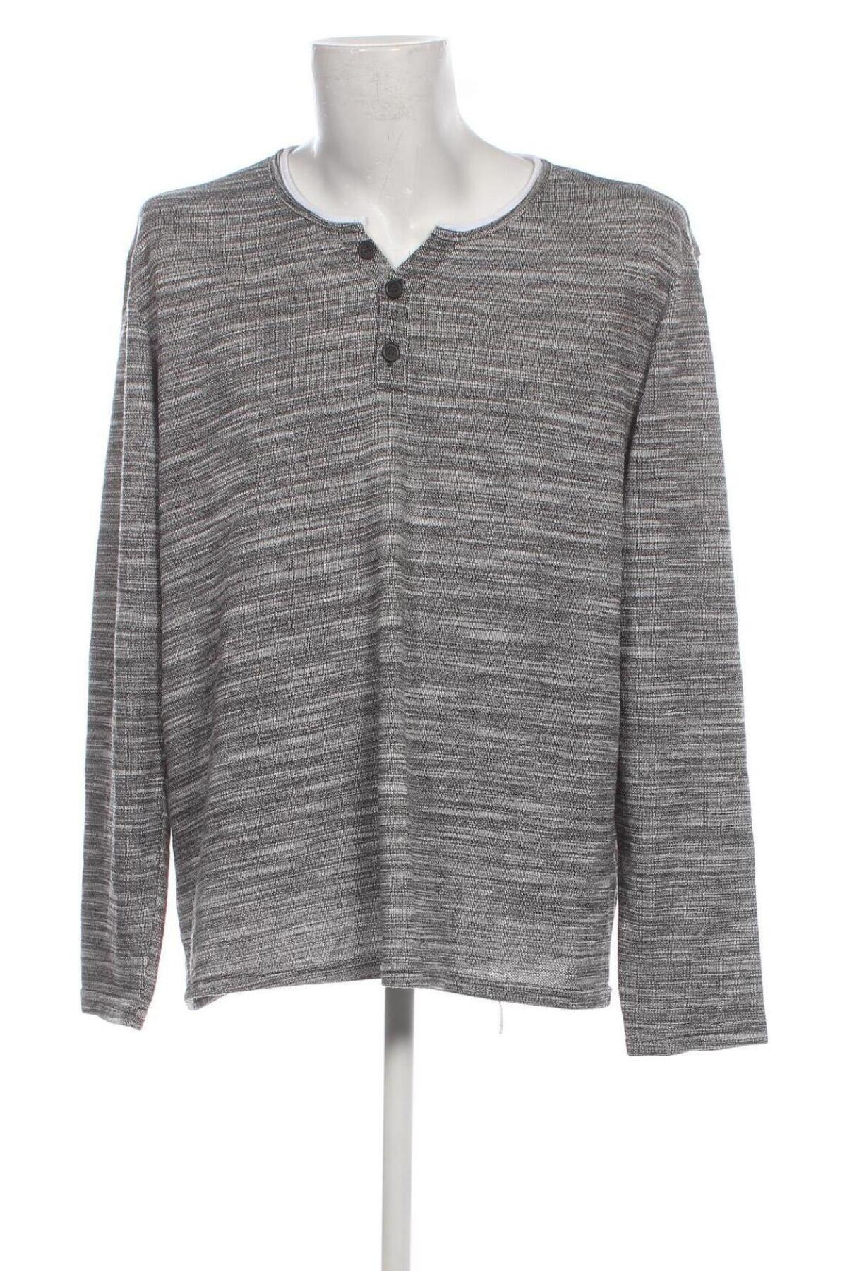 Мъжка блуза X-Mail, Размер XXL, Цвят Сив, Цена 6,27 лв.
