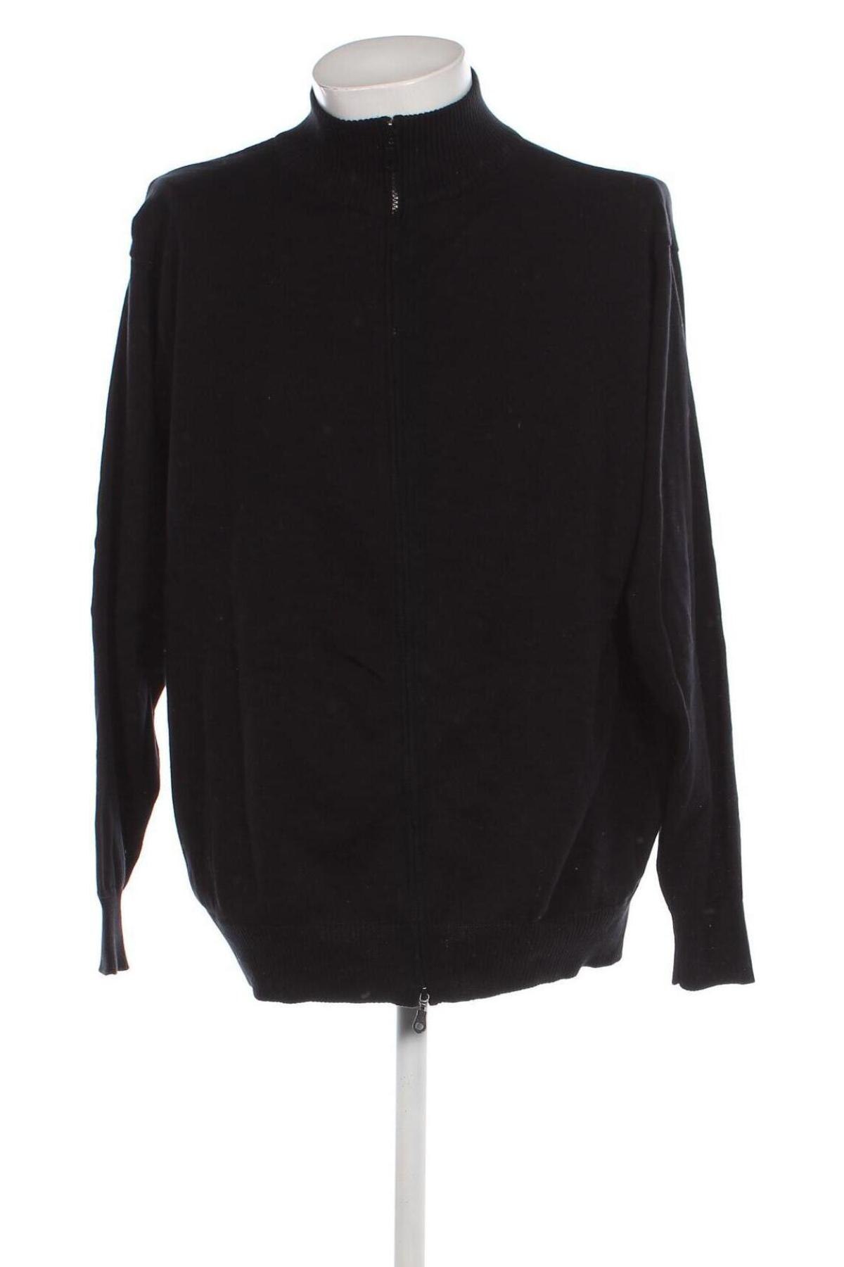 Jachetă tricotată de bărbați, Mărime XXL, Culoare Negru, Preț 95,39 Lei