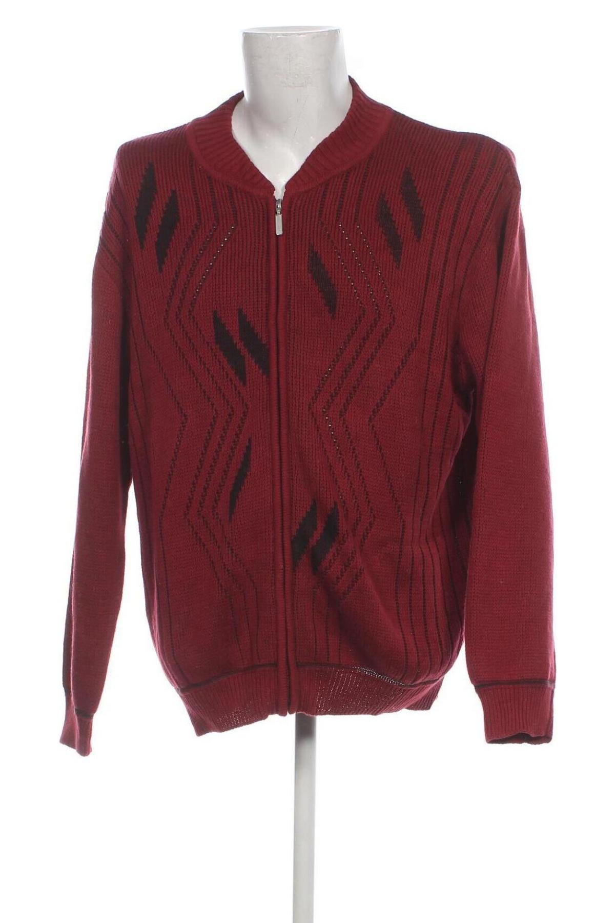 Herren Strickjacke J.witt, Größe XL, Farbe Rot, Preis € 7,35