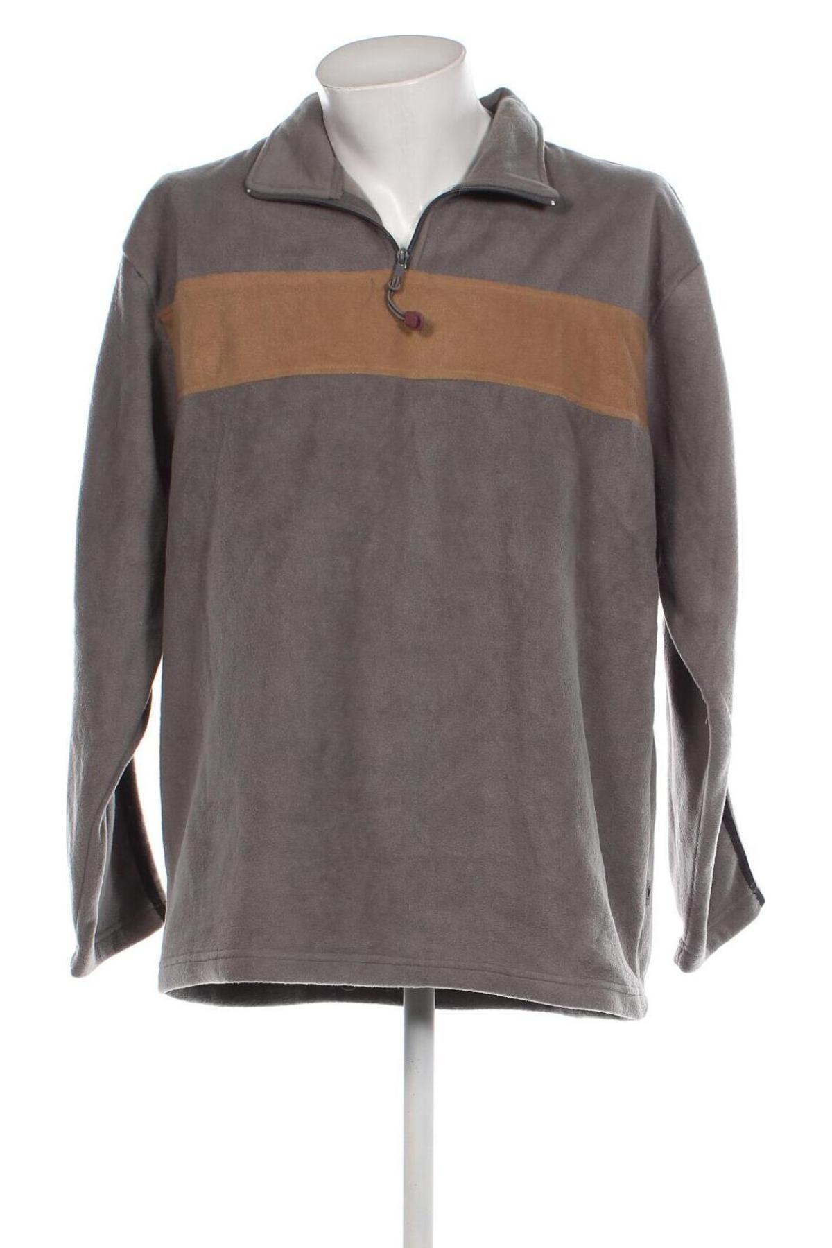 Ανδρική μπλούζα fleece Ross River, Μέγεθος XL, Χρώμα Γκρί, Τιμή 11,75 €