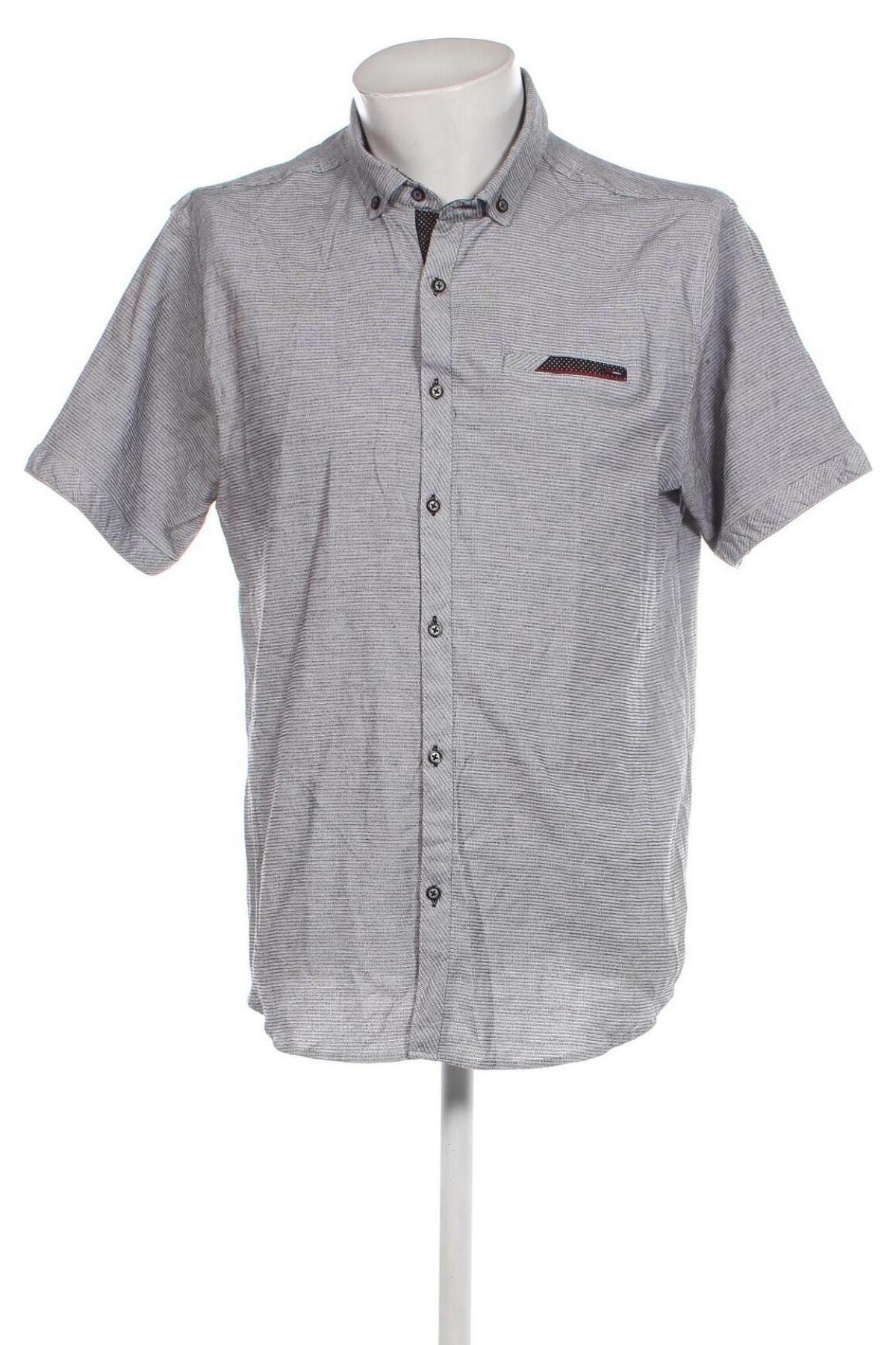 Ανδρικό πουκάμισο, Μέγεθος L, Χρώμα Πολύχρωμο, Τιμή 6,28 €