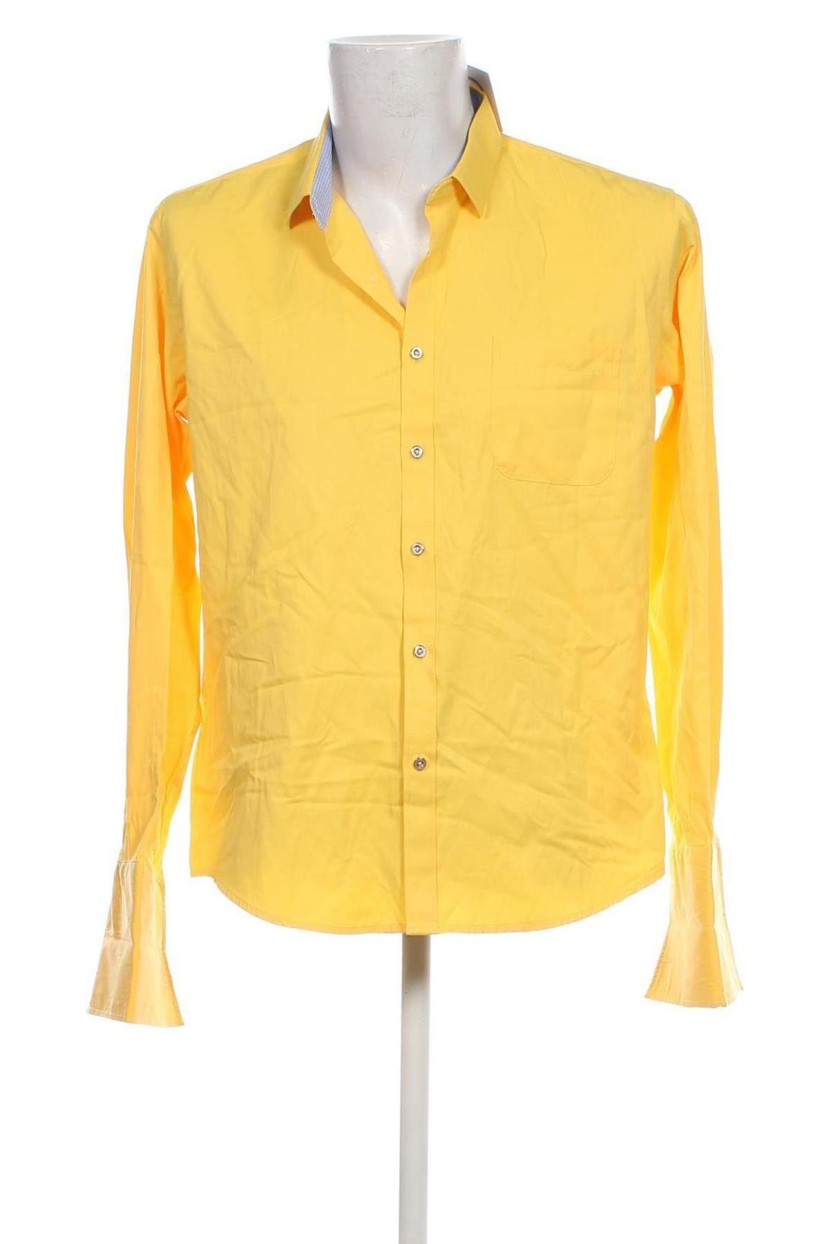 Herrenhemd, Größe XL, Farbe Gelb, Preis € 20,18